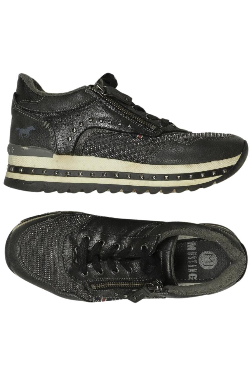 

Mustang Damen Sneakers, schwarz, Gr. 36