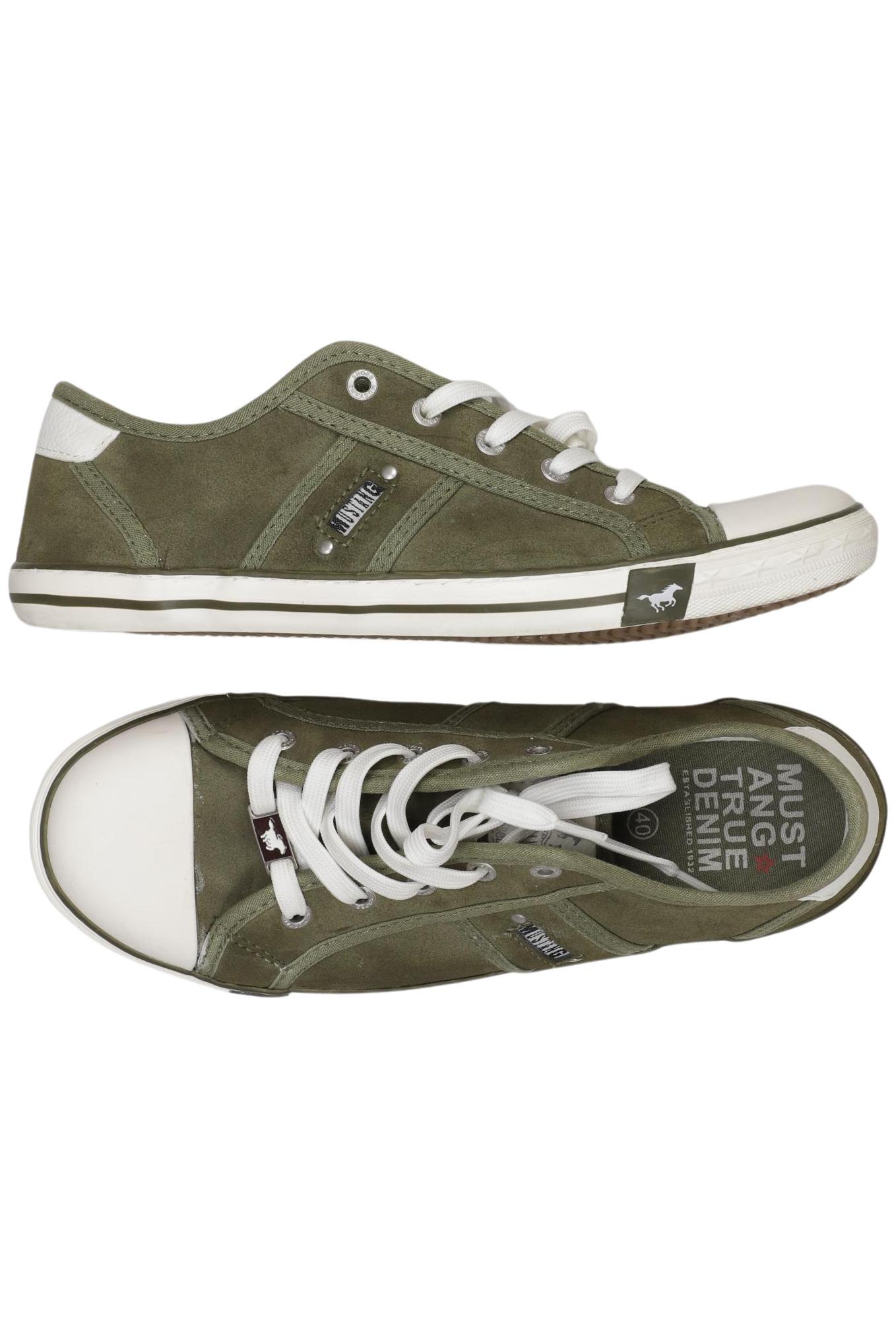 

Mustang Damen Sneakers, grün, Gr. 40