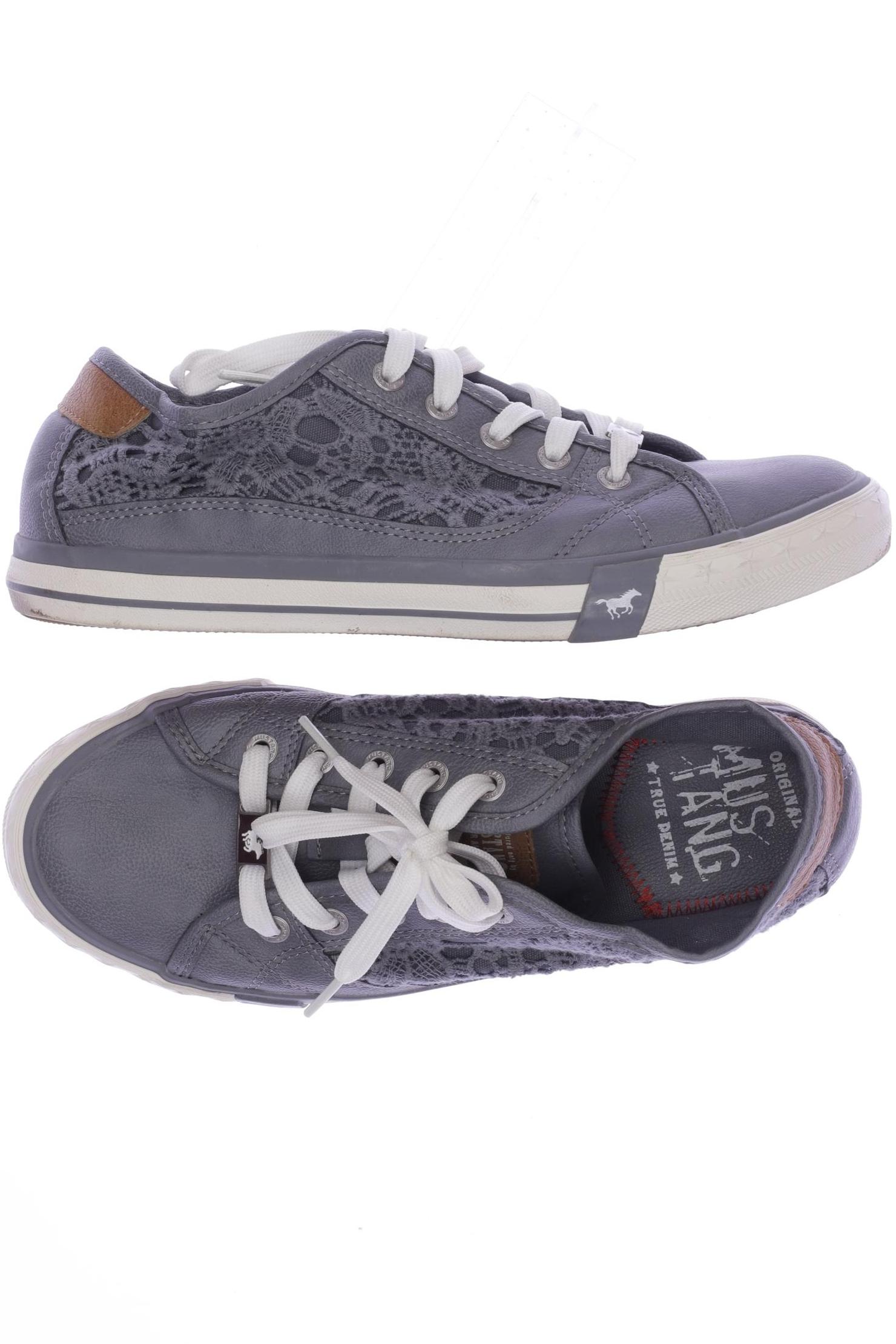 

Mustang Damen Sneakers, grau, Gr. 39