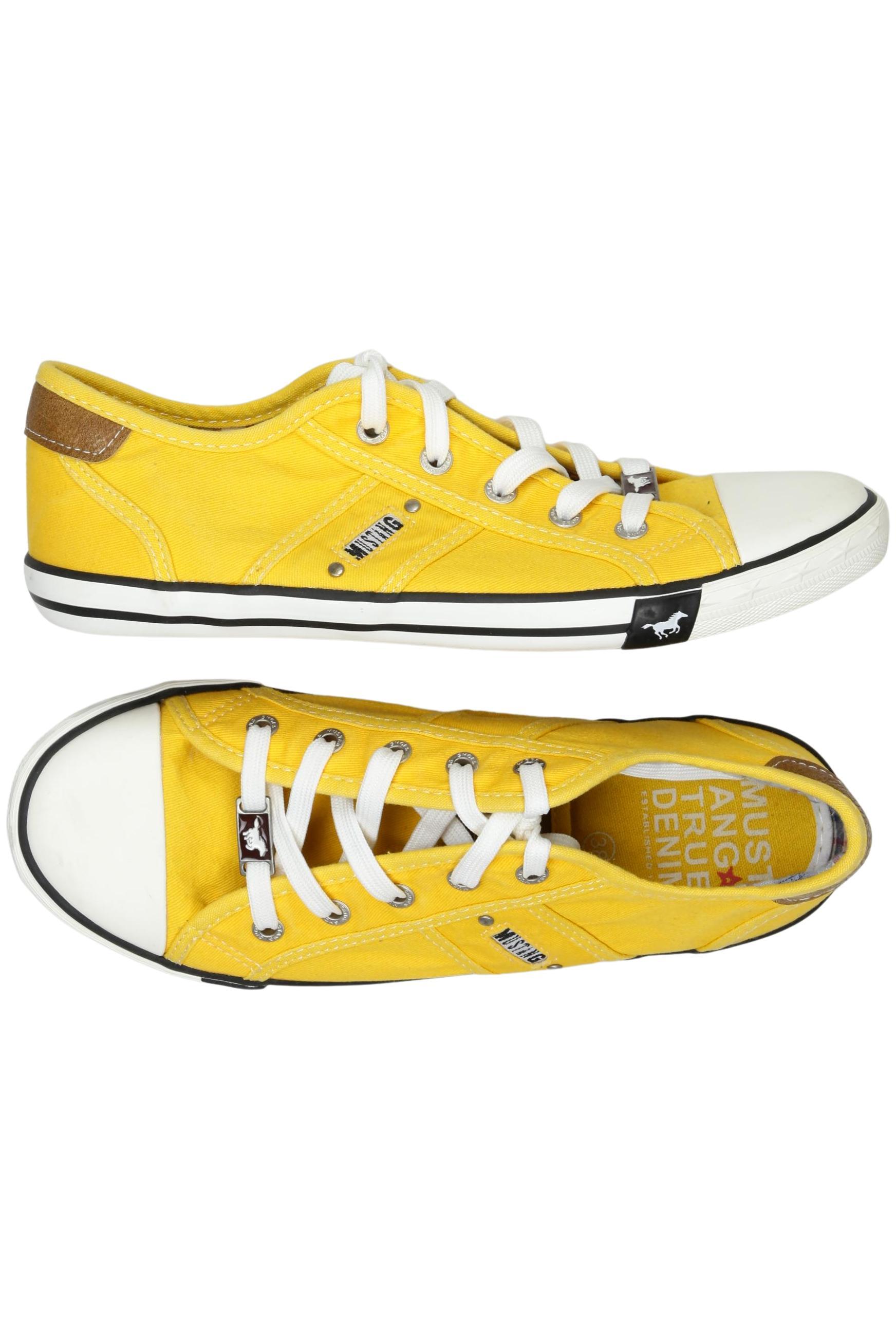 

Mustang Damen Sneakers, gelb, Gr. 38