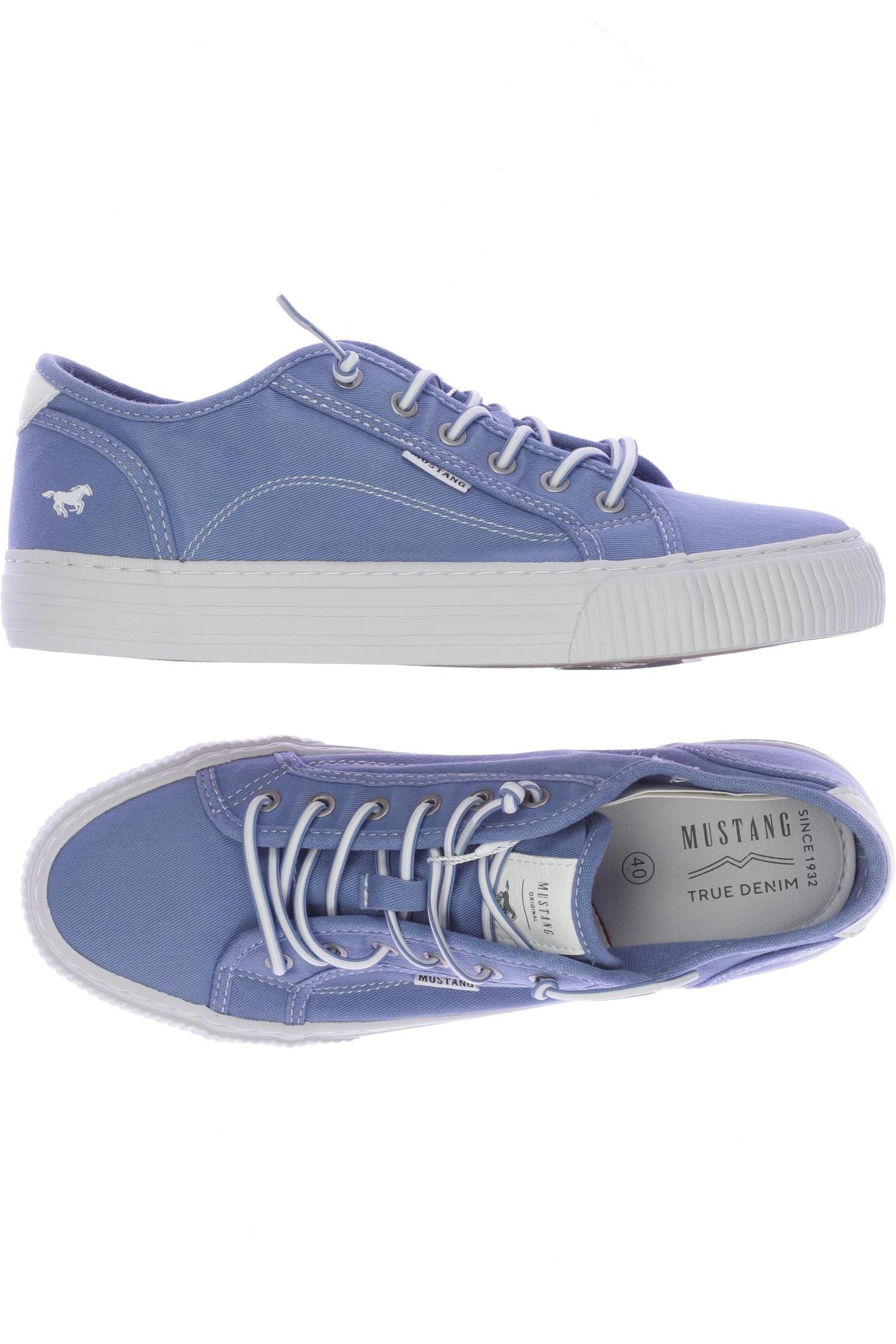 

Mustang Damen Sneakers, blau, Gr. 40