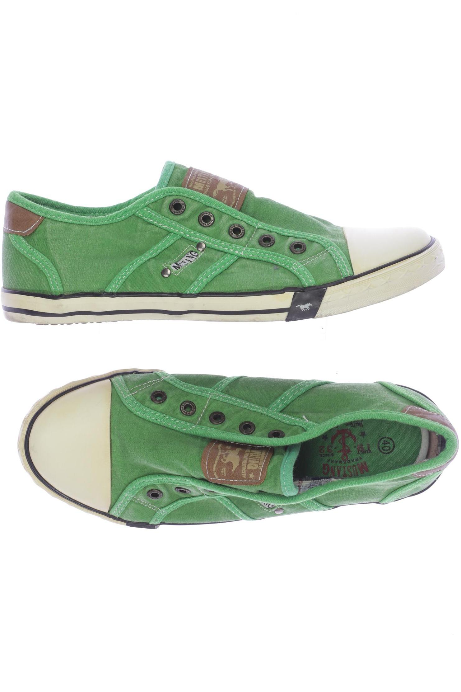 

Mustang Damen Sneakers, grün, Gr. 40