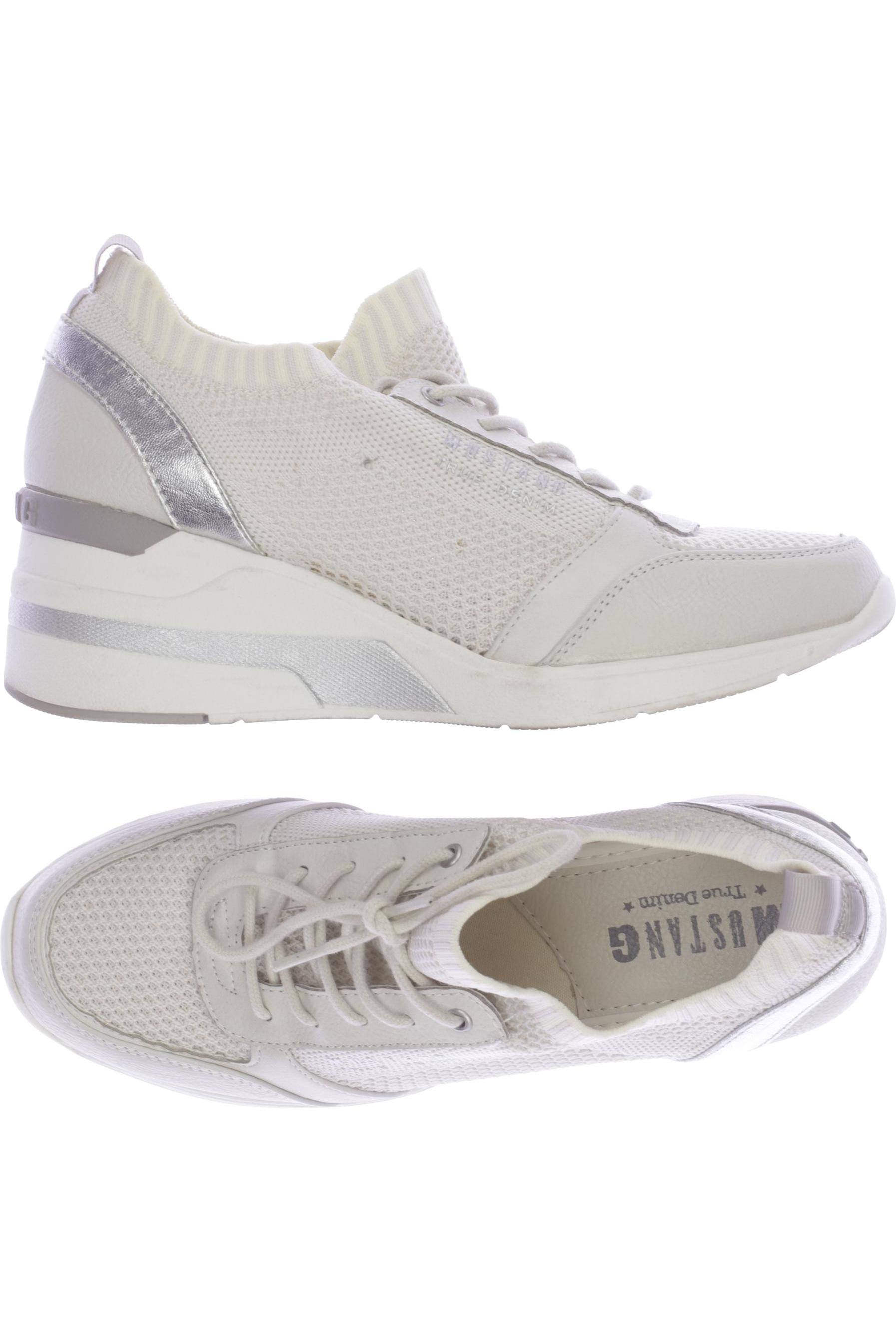 

MUSTANG Damen Sneakers, cremeweiß