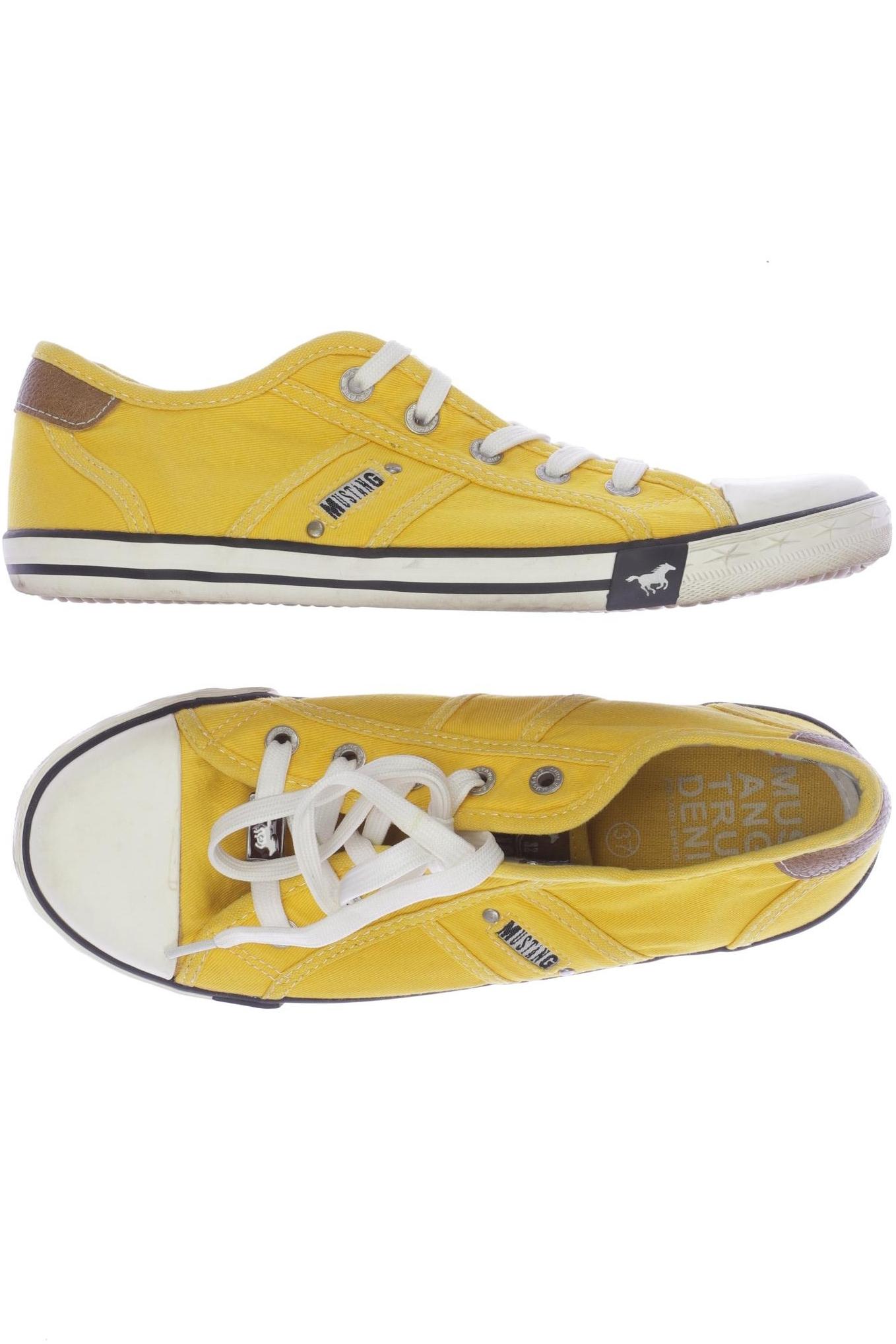 

Mustang Damen Sneakers, gelb, Gr. 37