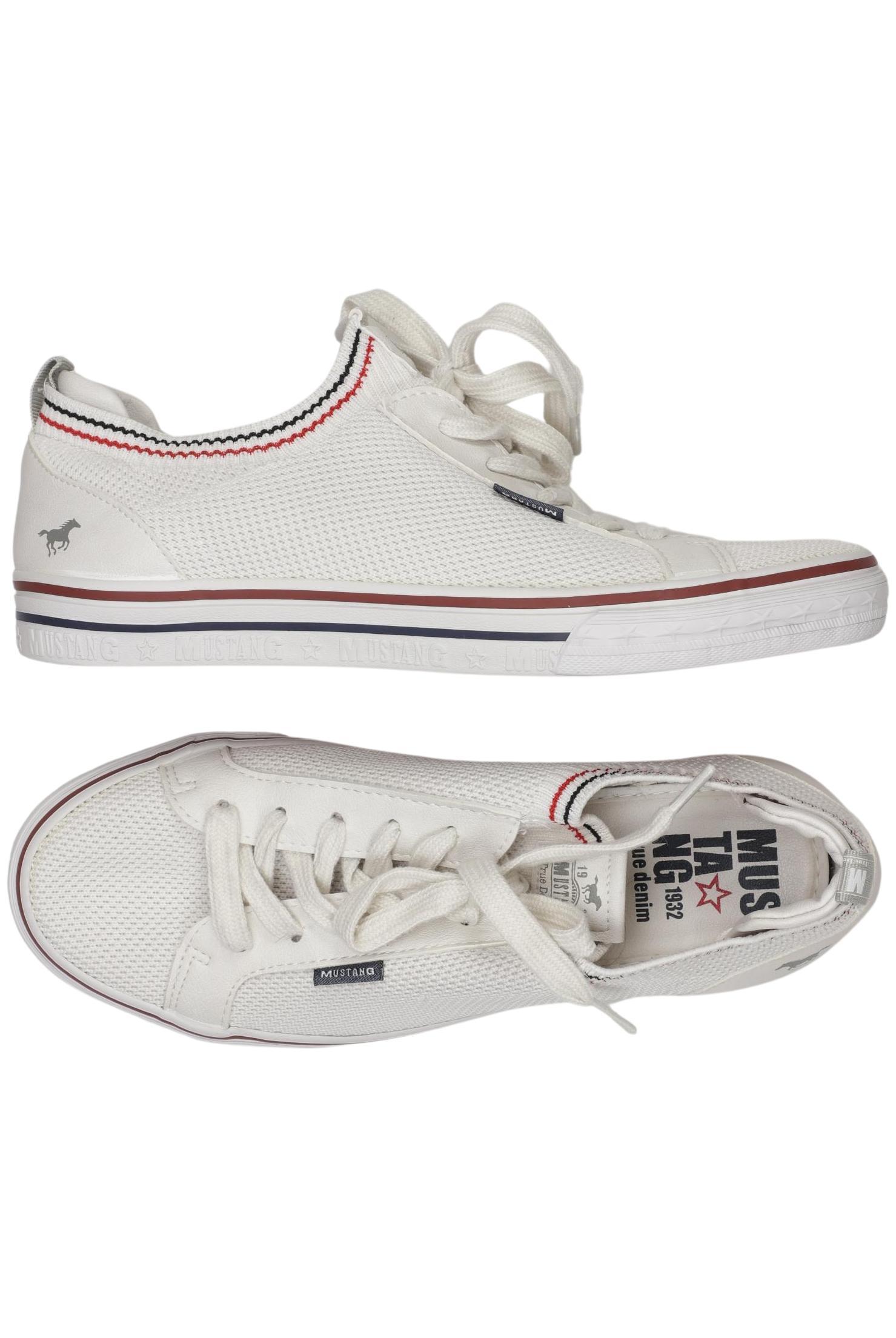 

Mustang Damen Sneakers, weiß, Gr. 39