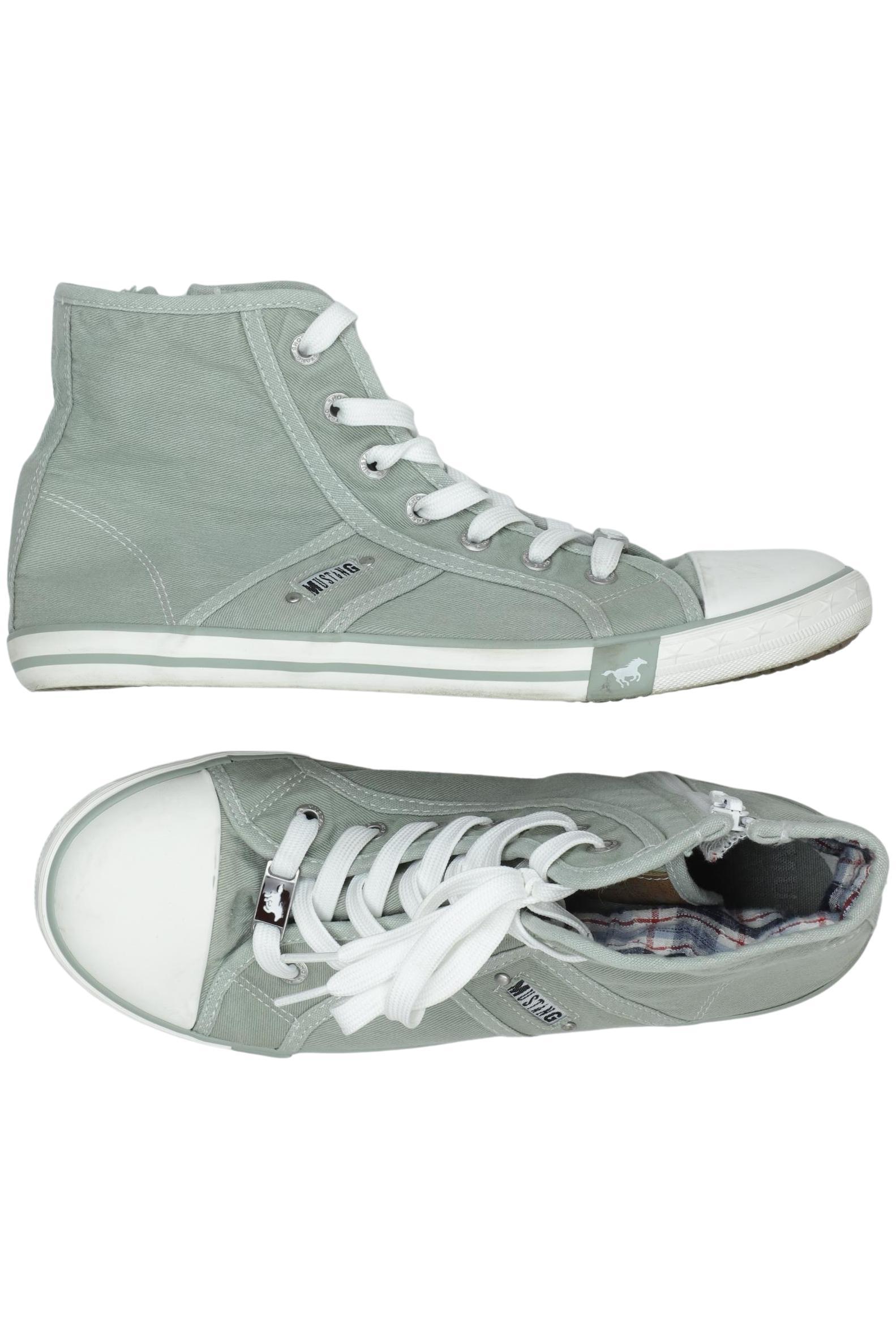 

Mustang Damen Sneakers, grün, Gr. 39