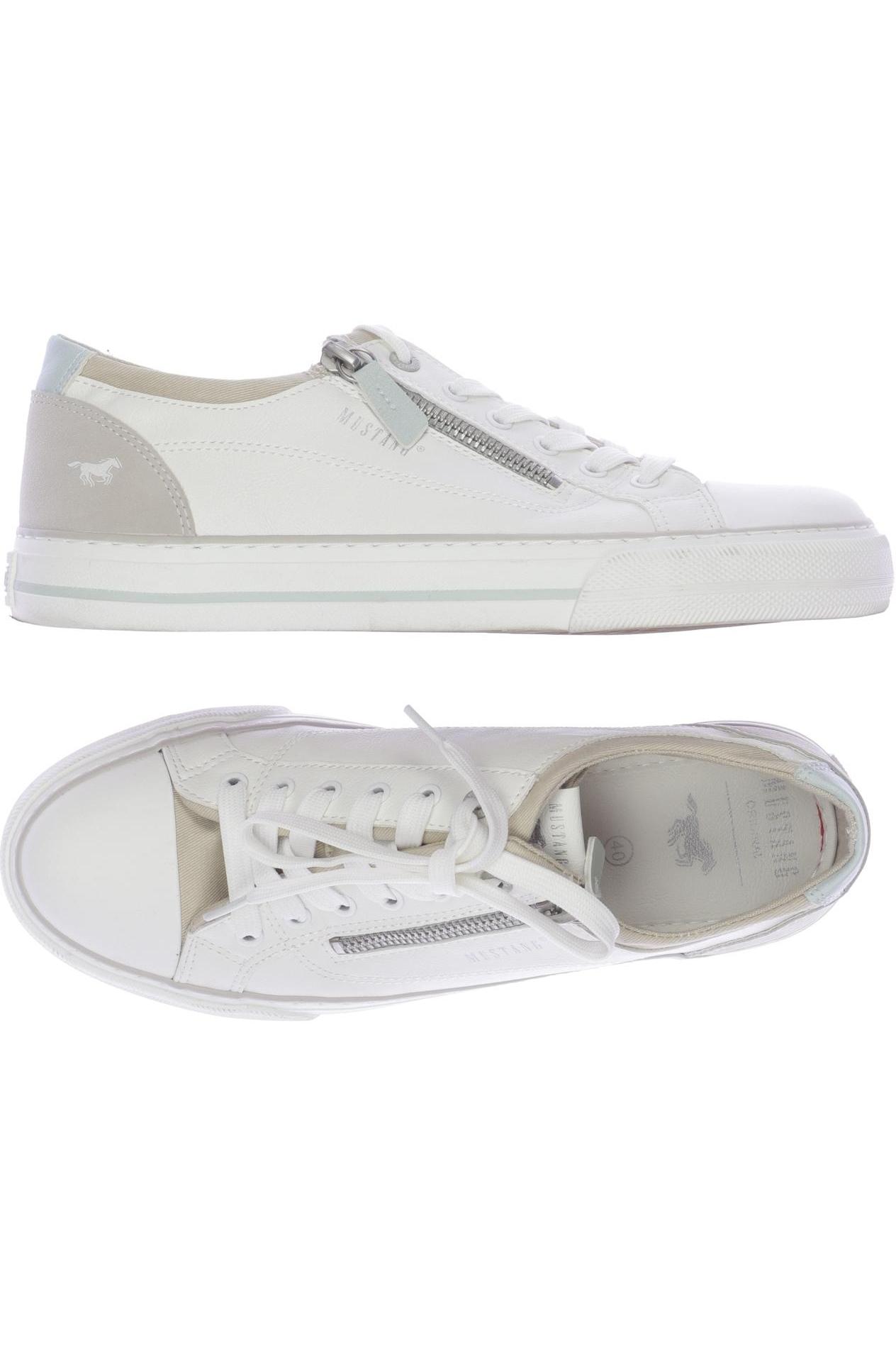 

Mustang Damen Sneakers, weiß, Gr. 40