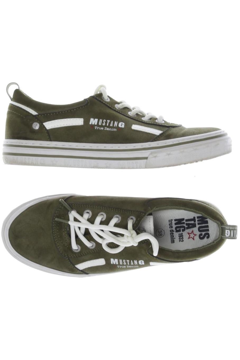

Mustang Damen Sneakers, grün, Gr. 38