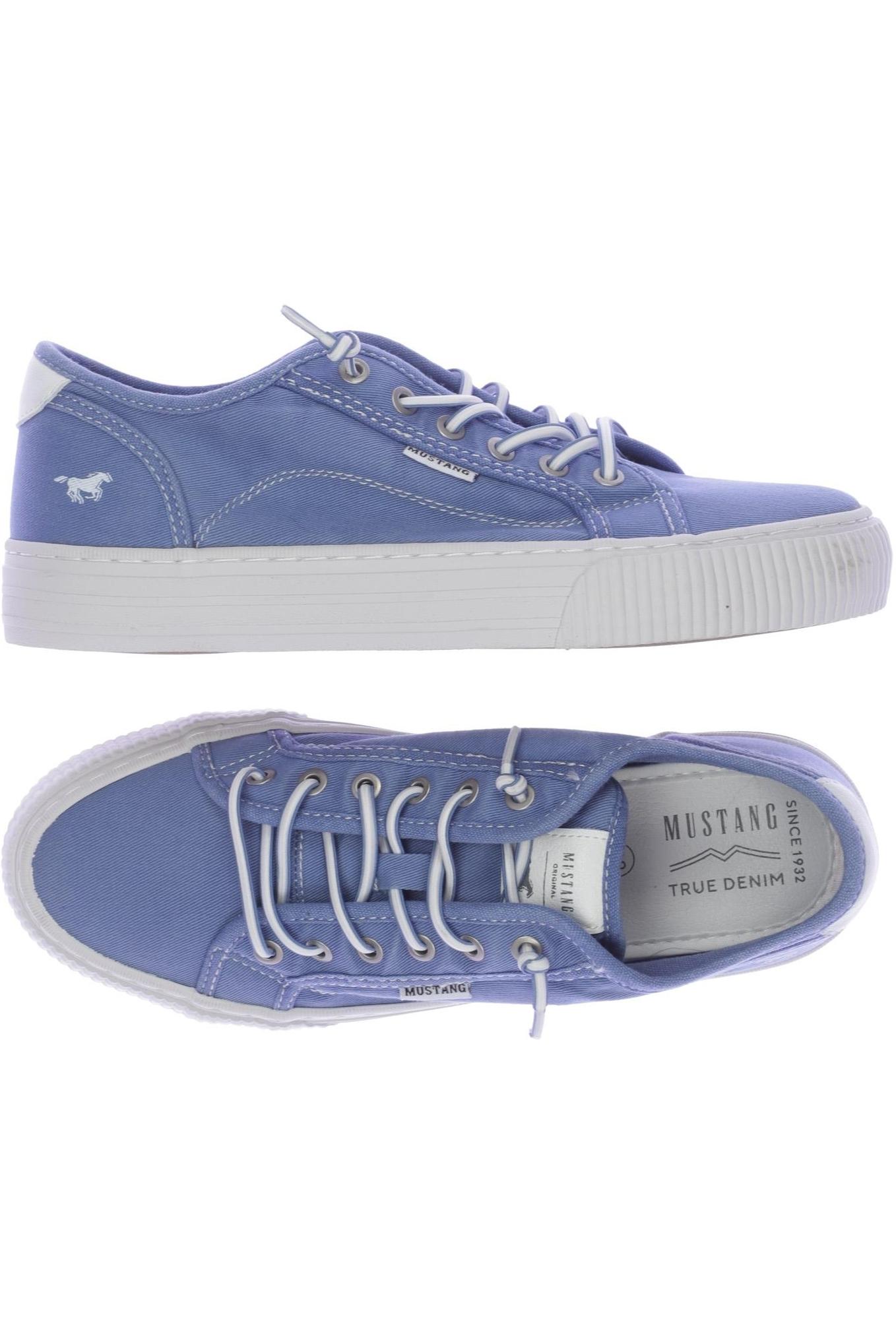 

Mustang Damen Sneakers, blau, Gr. 38