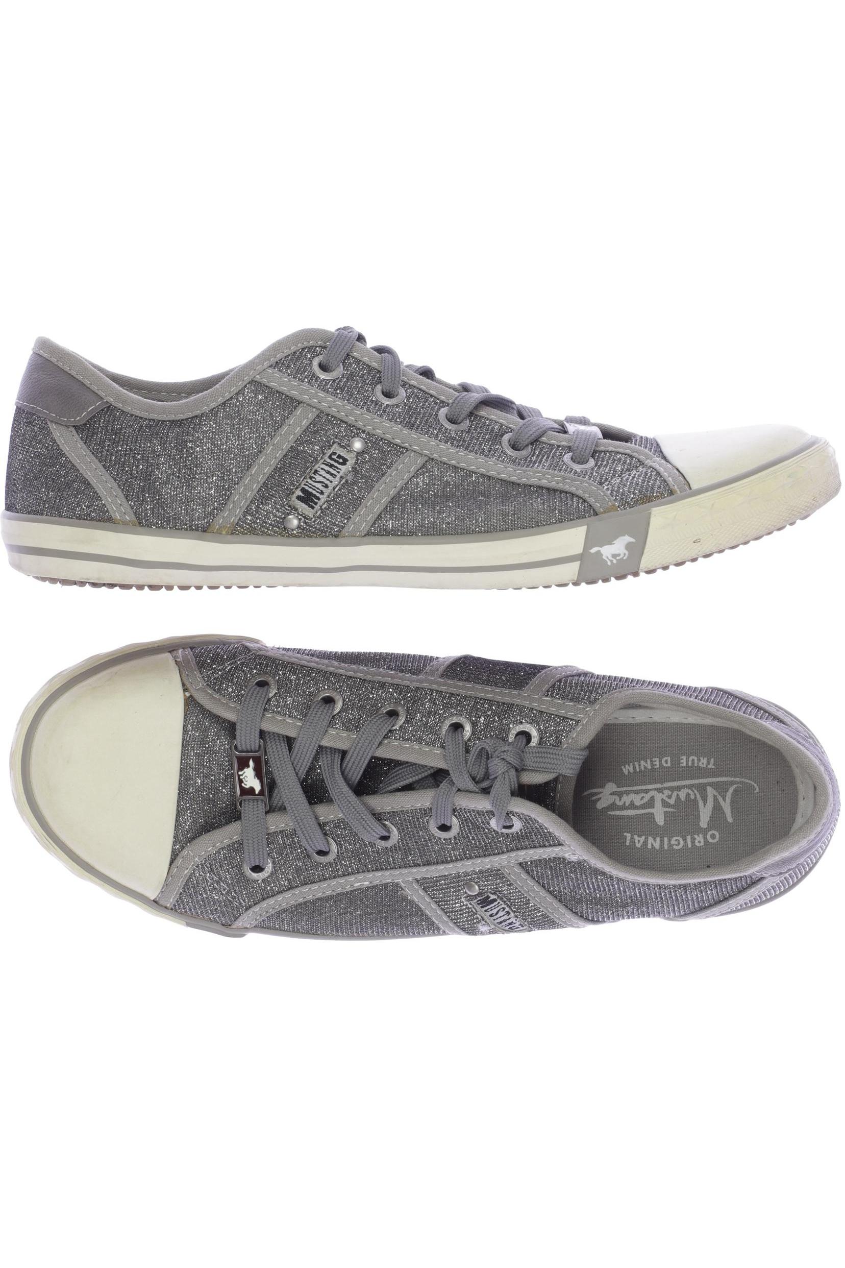 

Mustang Damen Sneakers, grau, Gr. 39