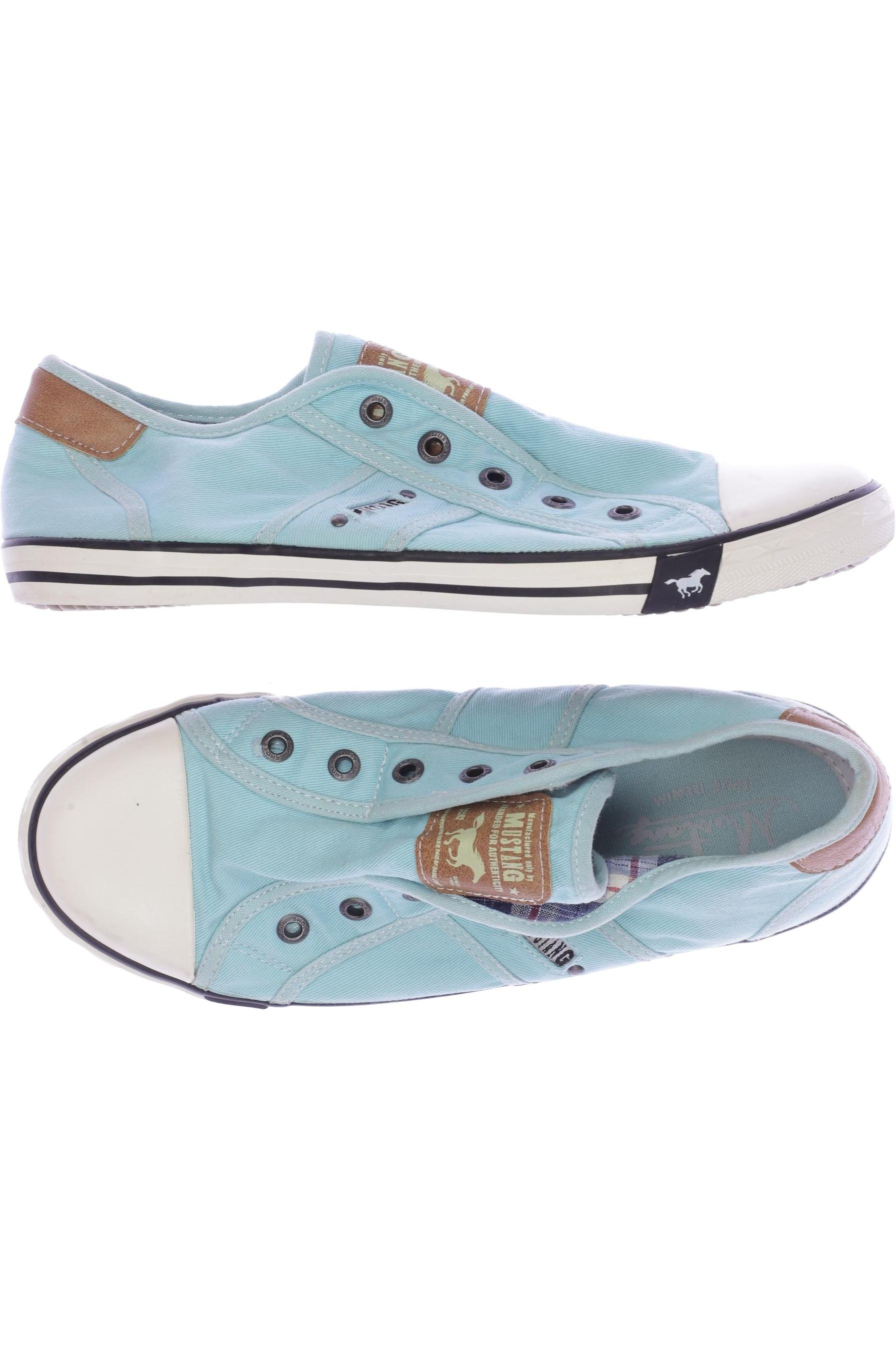 

Mustang Damen Sneakers, türkis, Gr. 39
