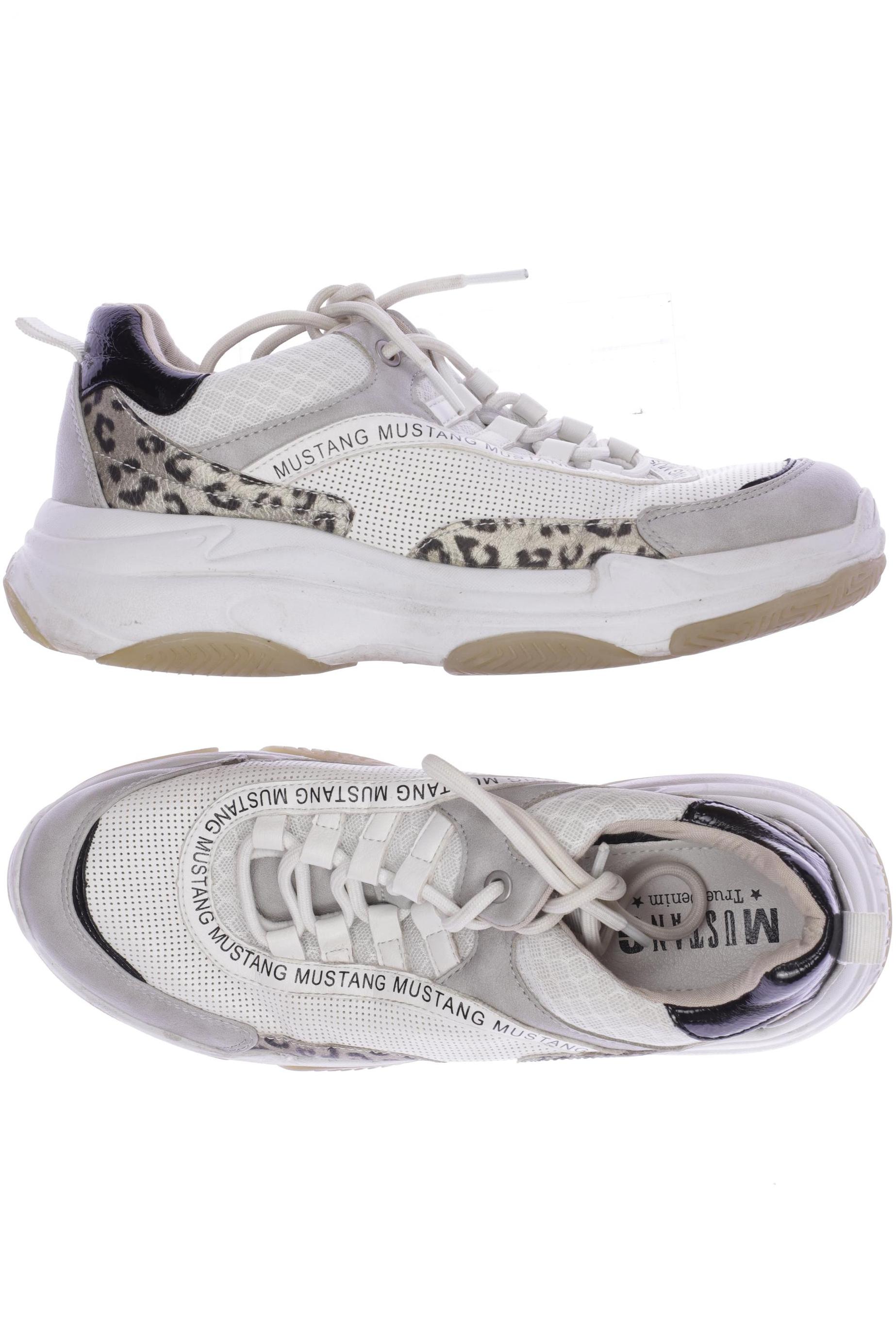 

Mustang Damen Sneakers, cremeweiß, Gr. 41