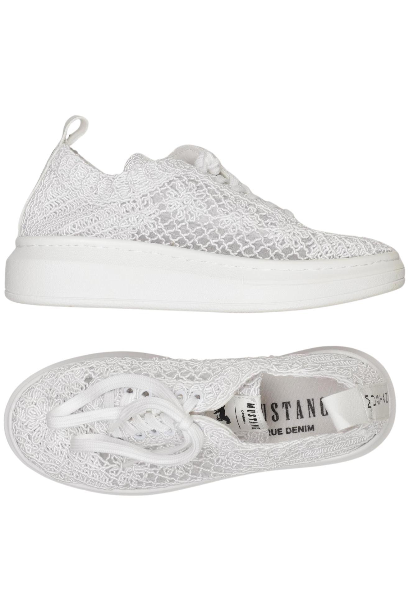

Mustang Damen Sneakers, weiß, Gr. 36