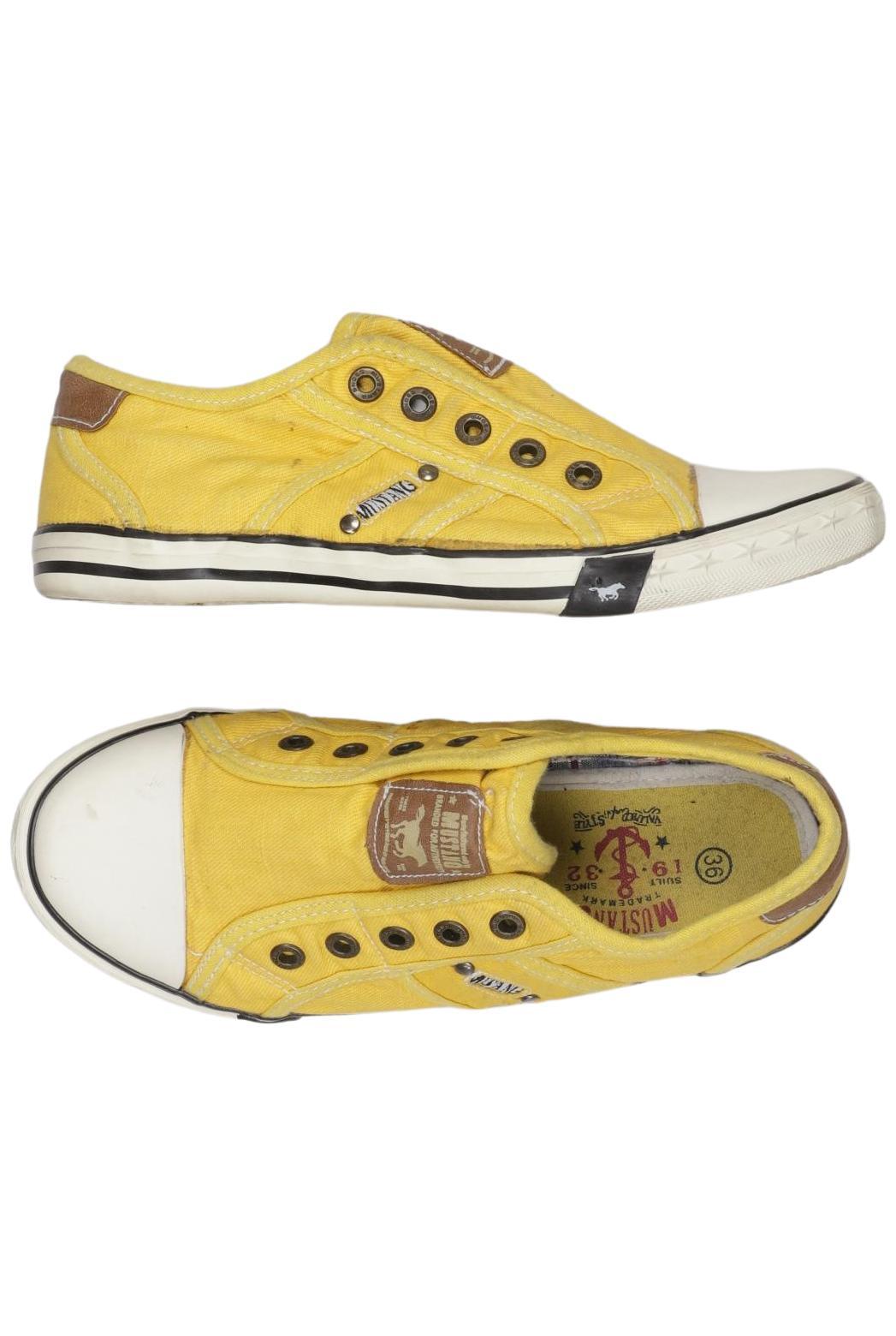 

Mustang Damen Sneakers, gelb, Gr. 36