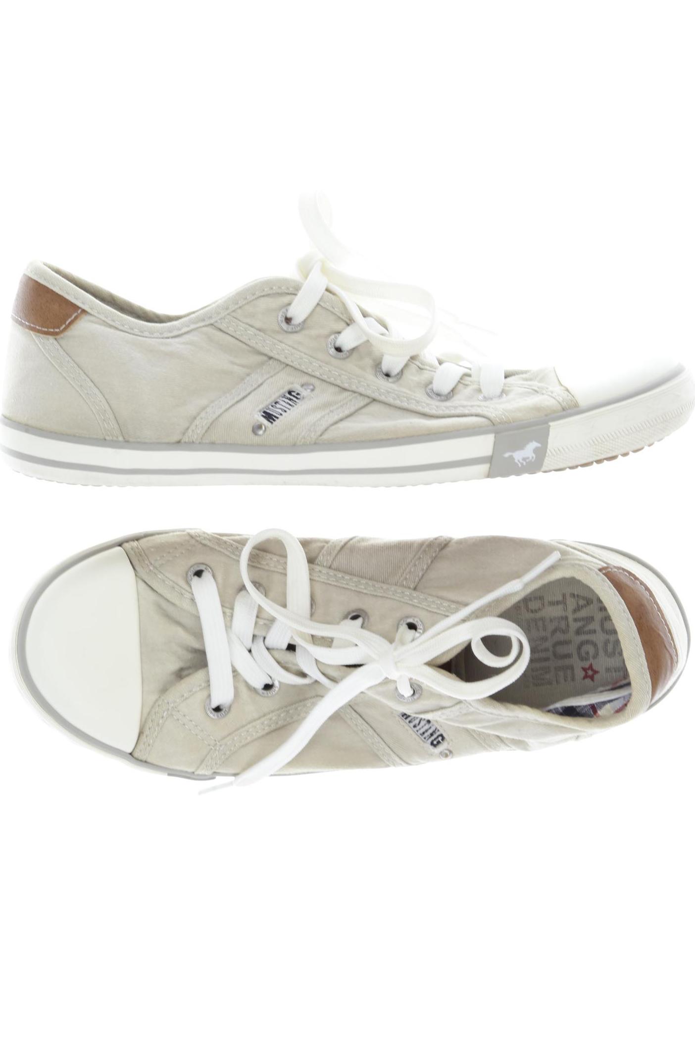 

Mustang Damen Sneakers, beige, Gr. 38