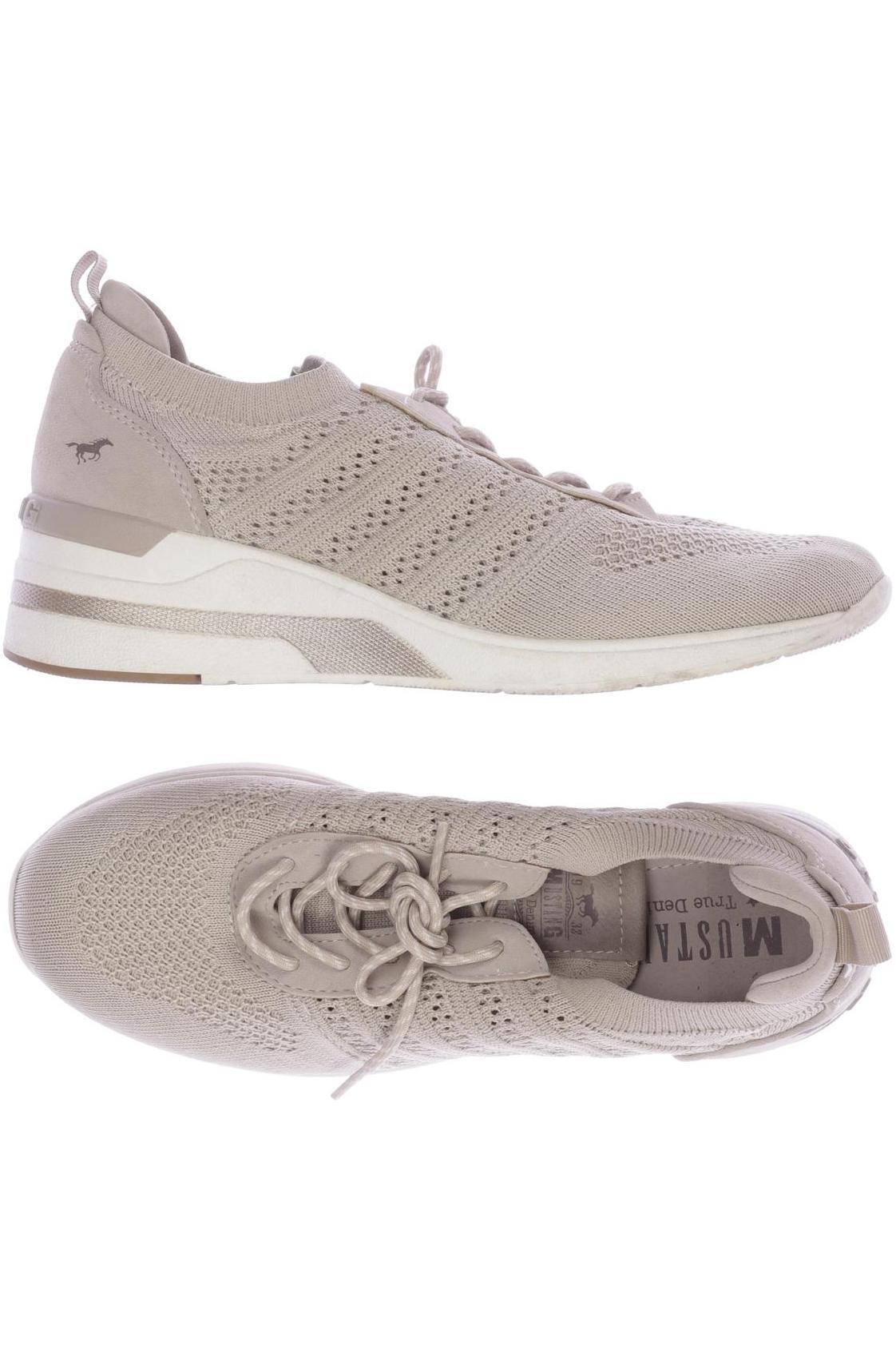 

Mustang Damen Sneakers, beige, Gr. 37