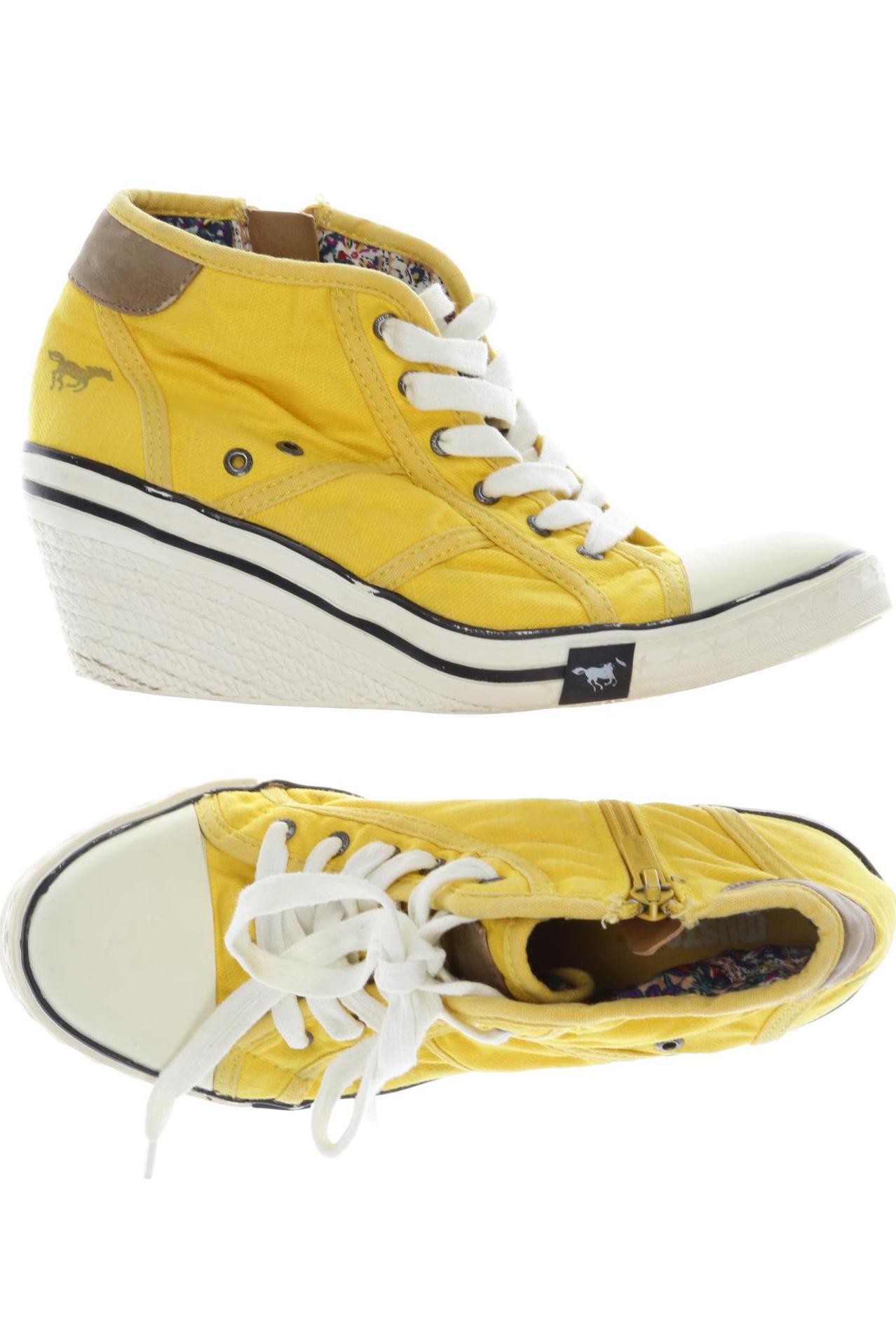 

Mustang Damen Sneakers, gelb, Gr. 37
