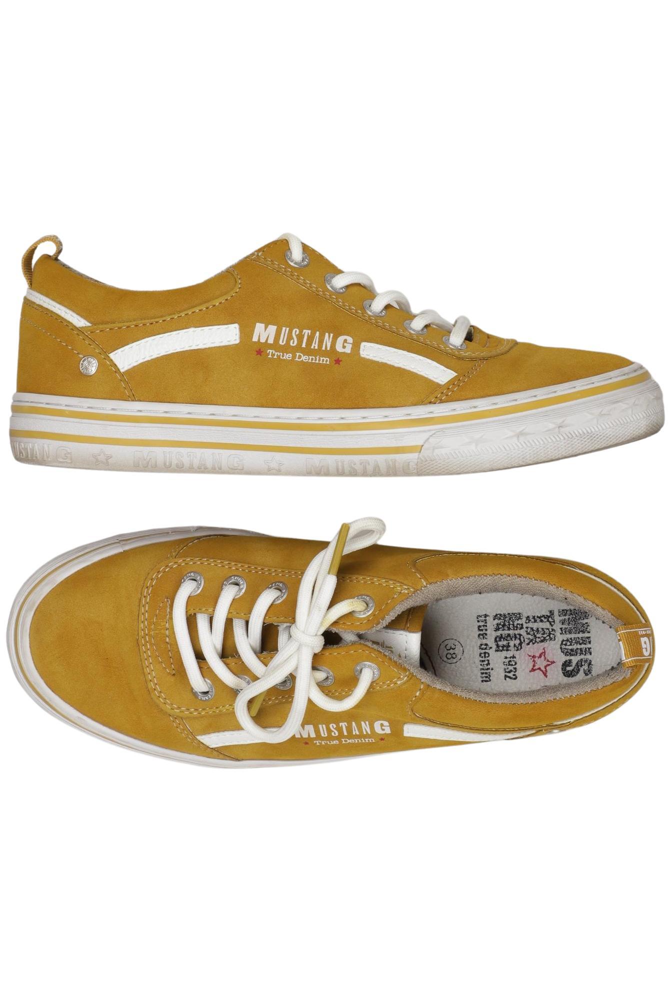 

Mustang Damen Sneakers, gelb, Gr. 38