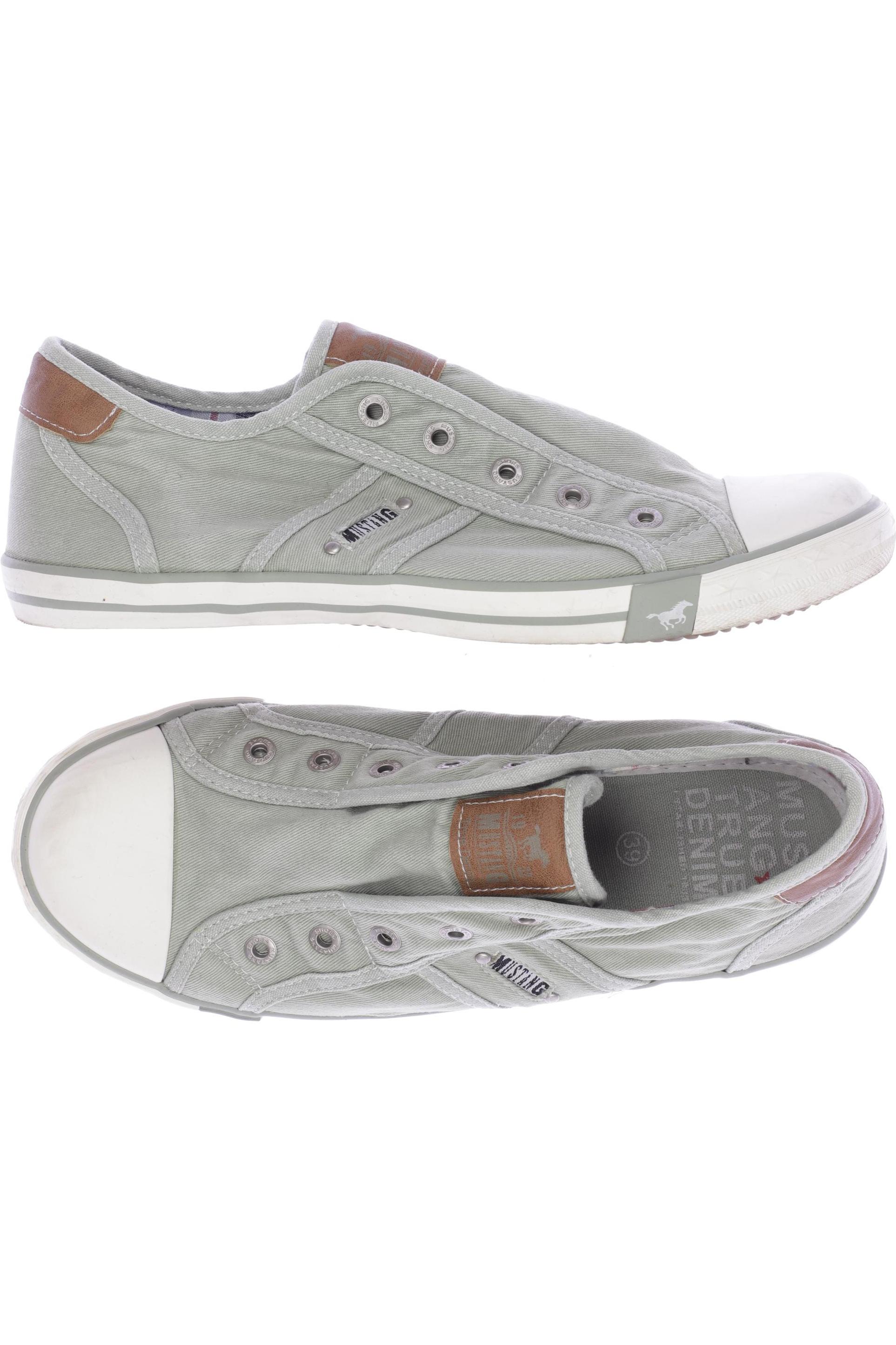 

Mustang Damen Sneakers, hellgrün, Gr. 39