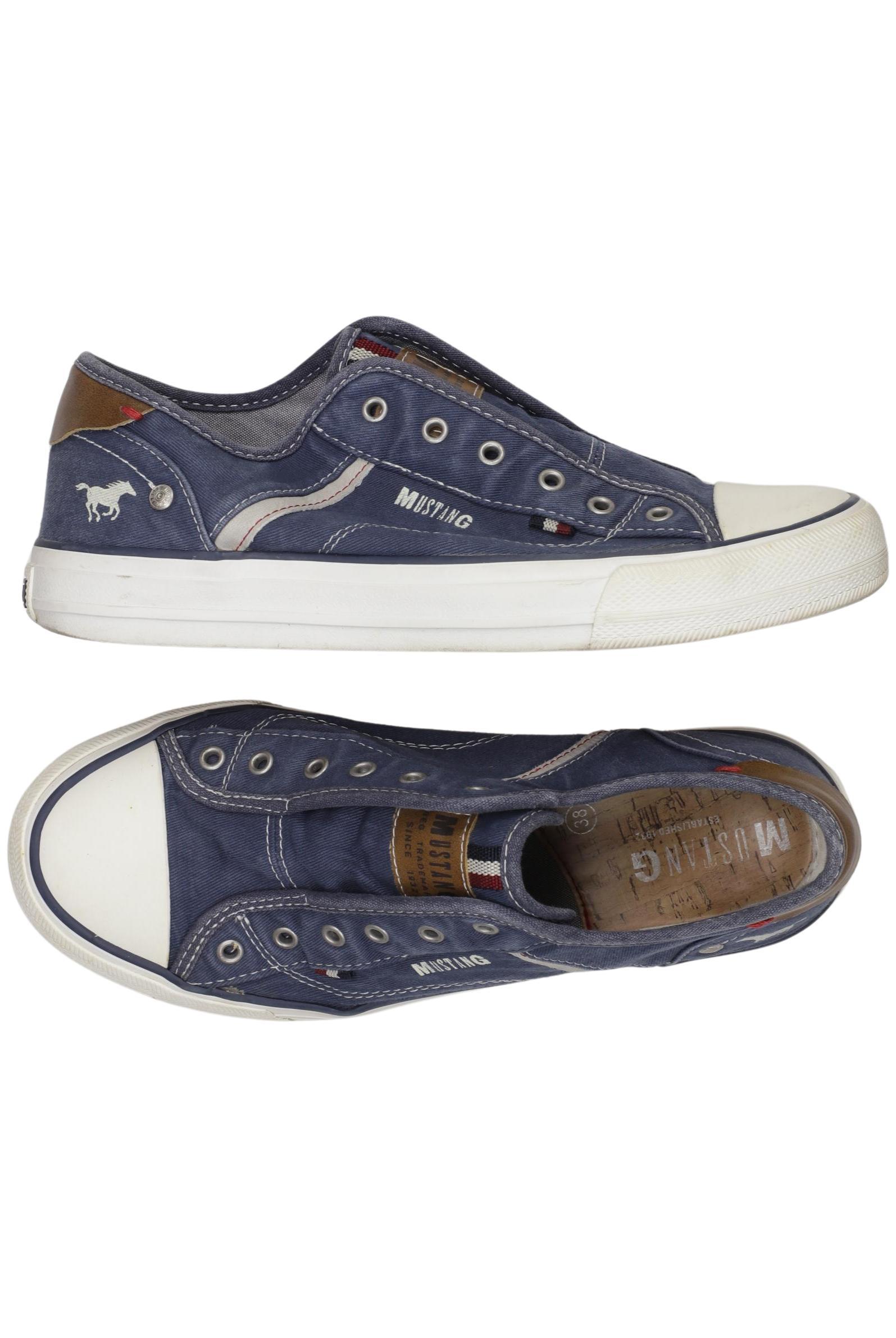 

Mustang Damen Sneakers, blau, Gr. 38