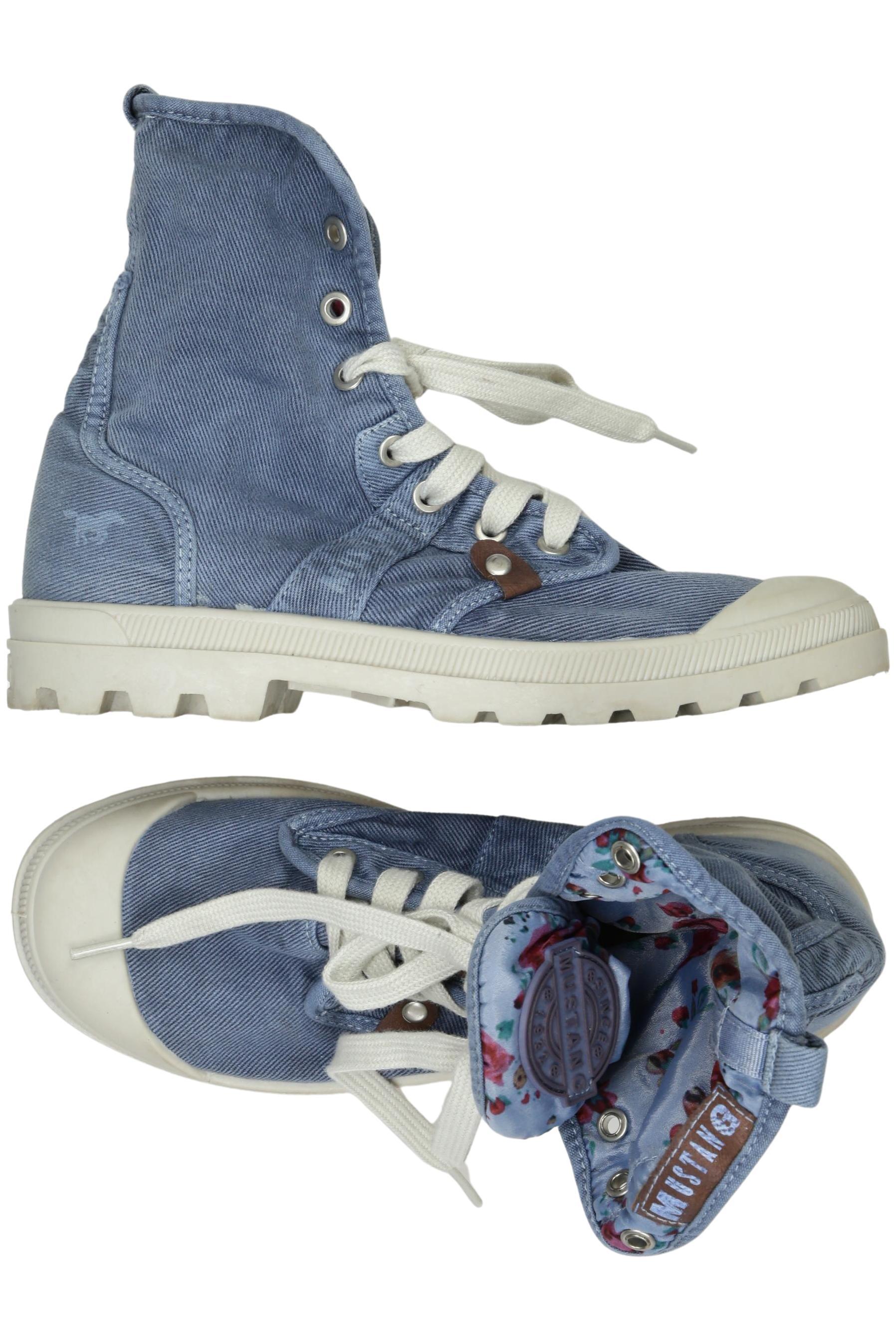 

Mustang Damen Sneakers, blau, Gr. 38
