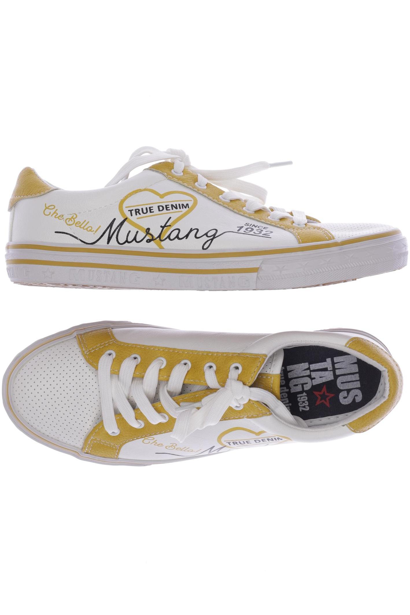 

Mustang Damen Sneakers, weiß, Gr. 38