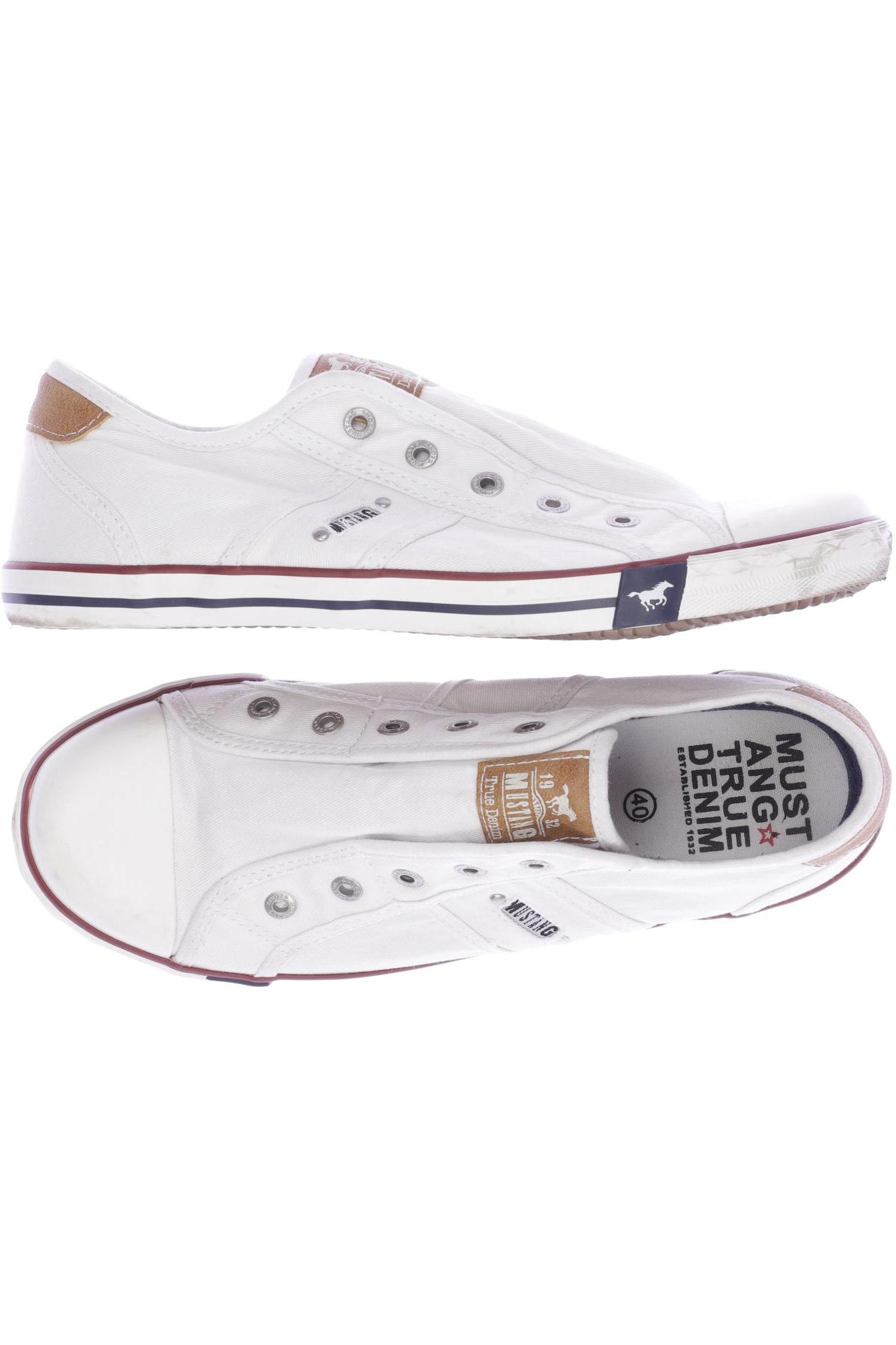 

Mustang Damen Sneakers, weiß, Gr. 40