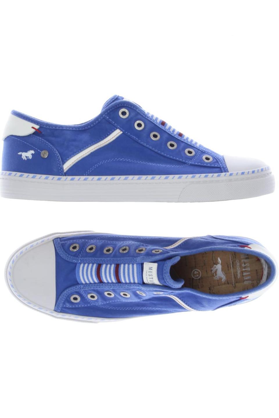 

Mustang Damen Sneakers, blau, Gr. 41