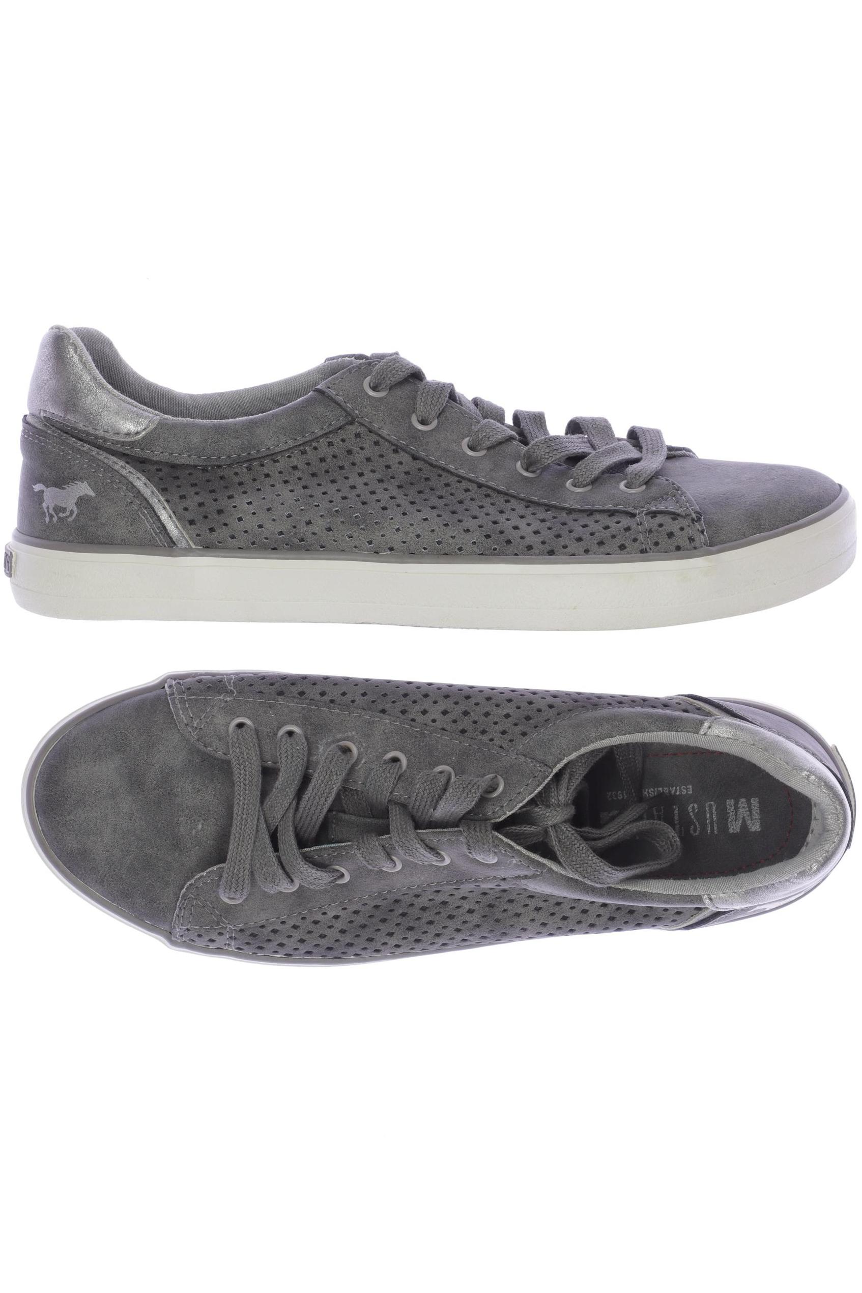 

Mustang Damen Sneakers, grau, Gr. 38