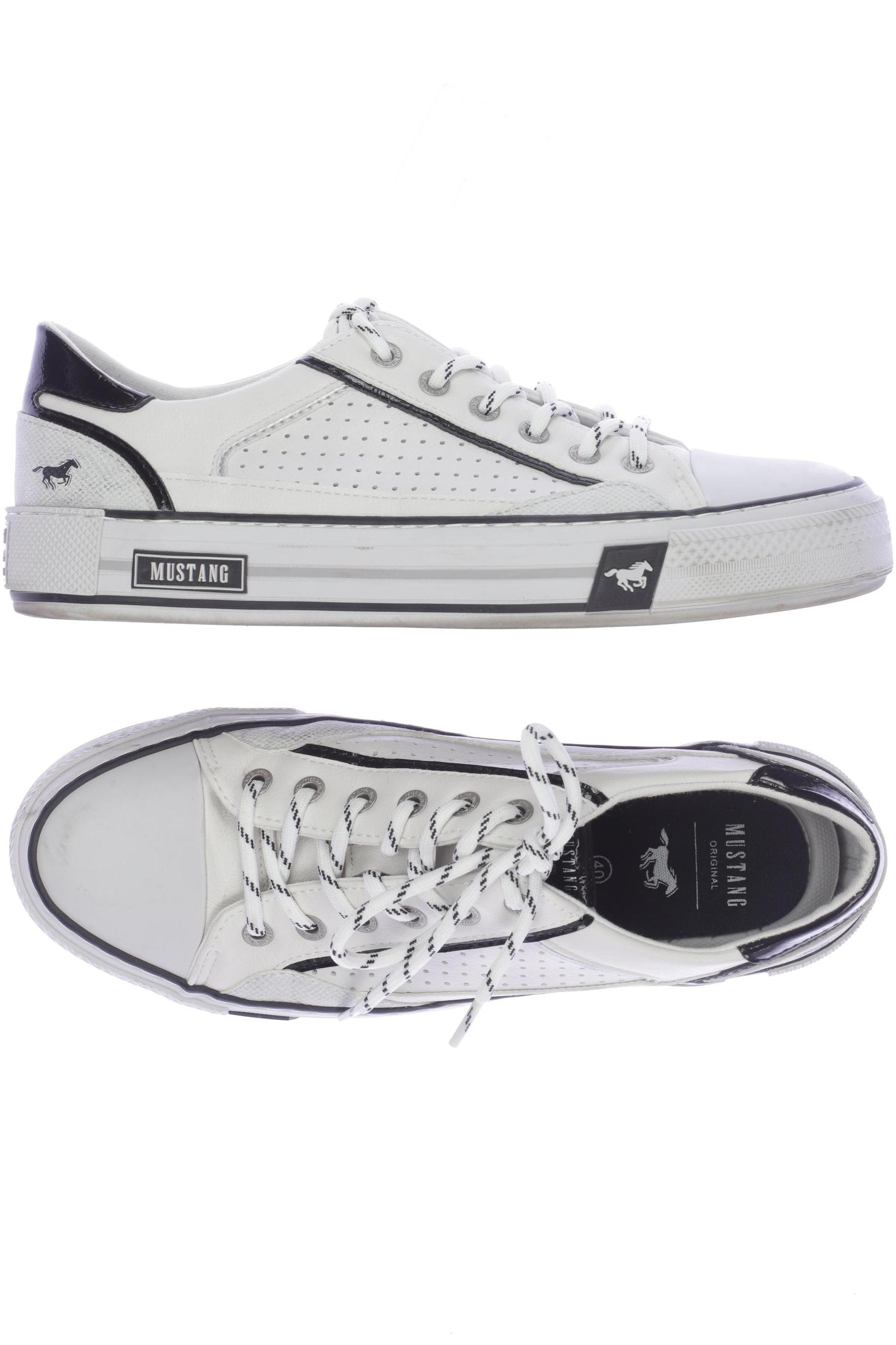 

Mustang Damen Sneakers, weiß, Gr. 40