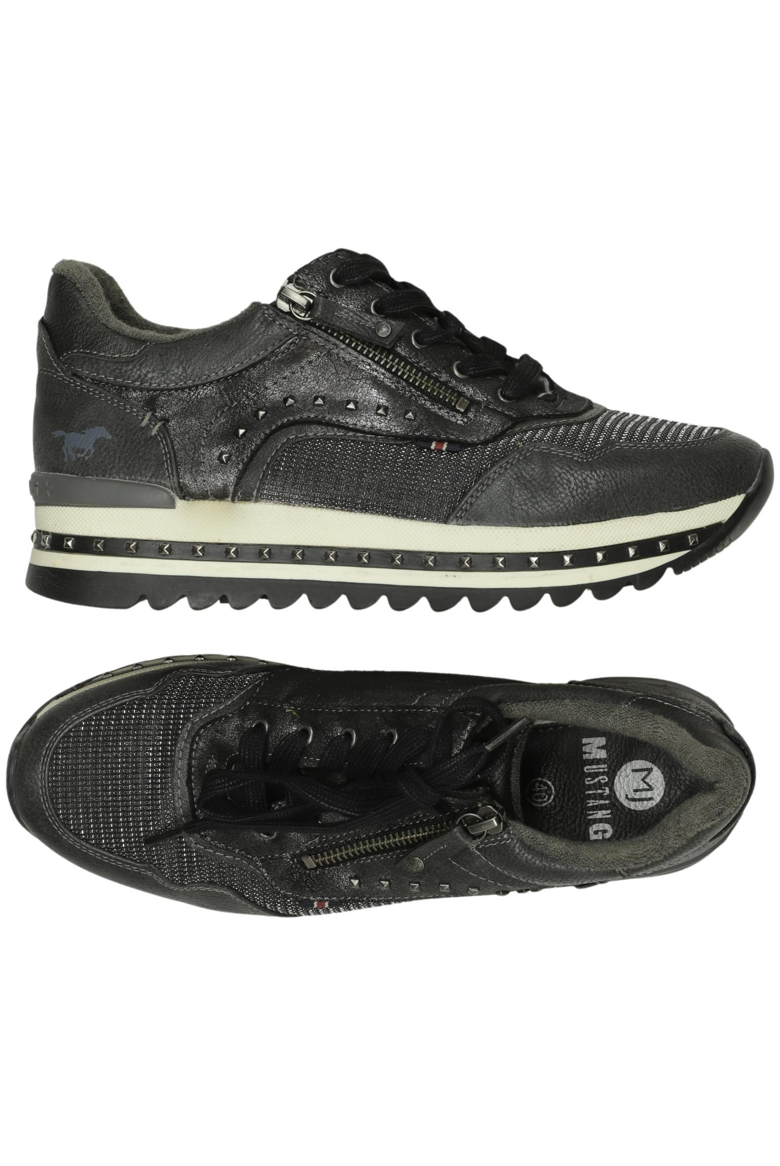 

Mustang Damen Sneakers, grau, Gr. 40