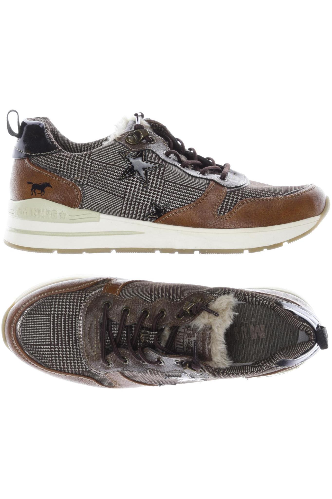 

Mustang Damen Sneakers, braun, Gr. 37