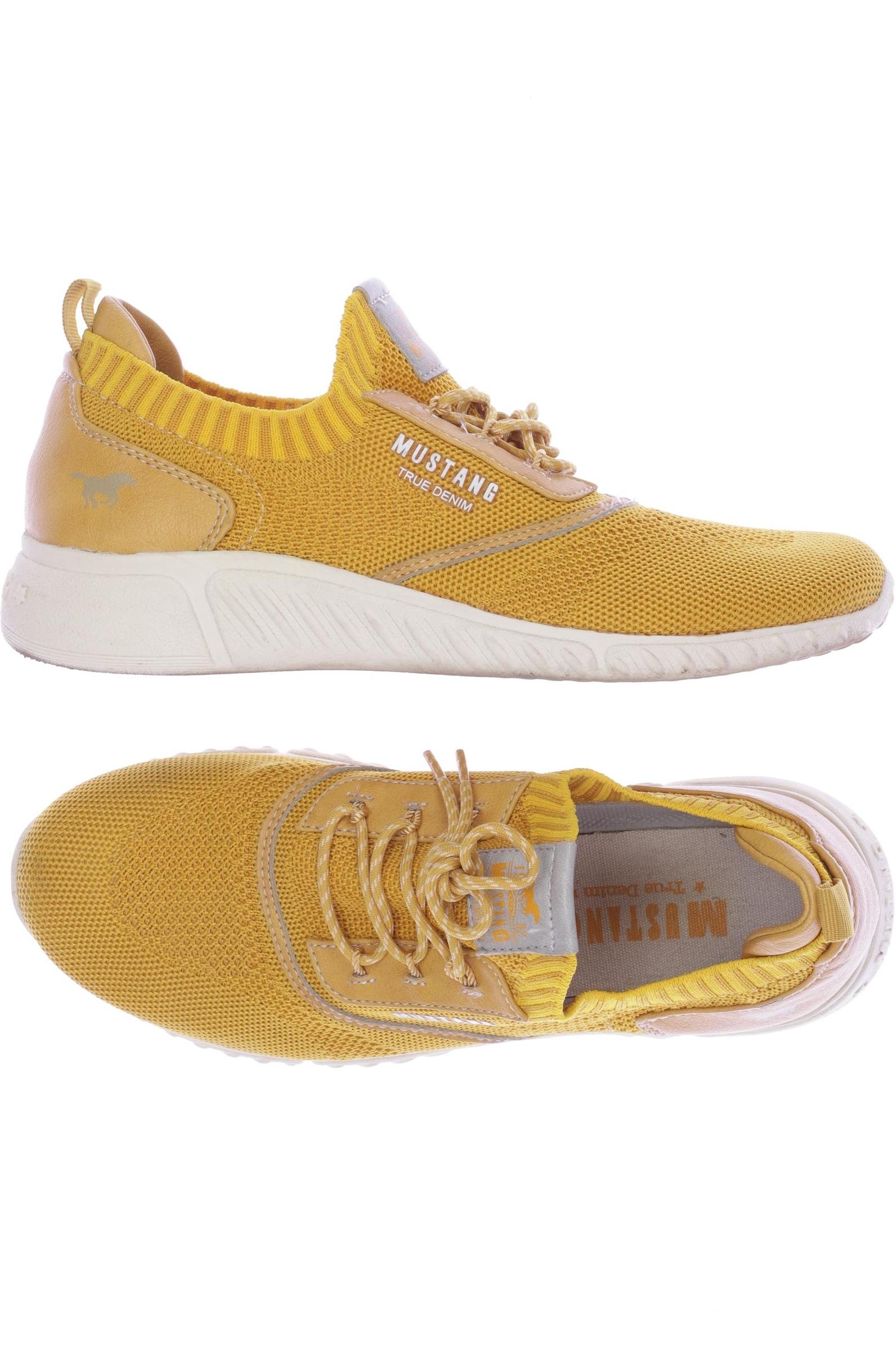 

Mustang Damen Sneakers, gelb, Gr. 39