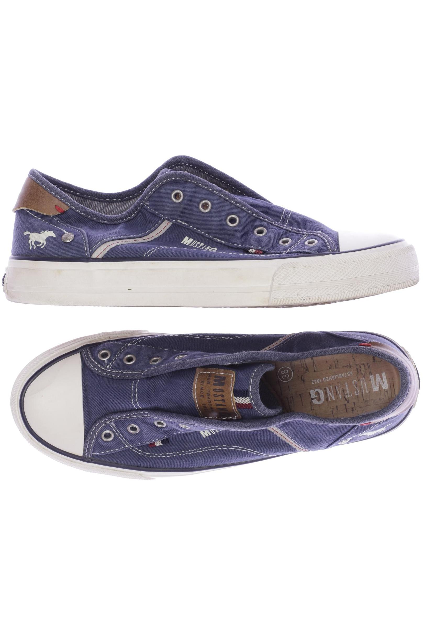 

Mustang Damen Sneakers, blau, Gr. 38