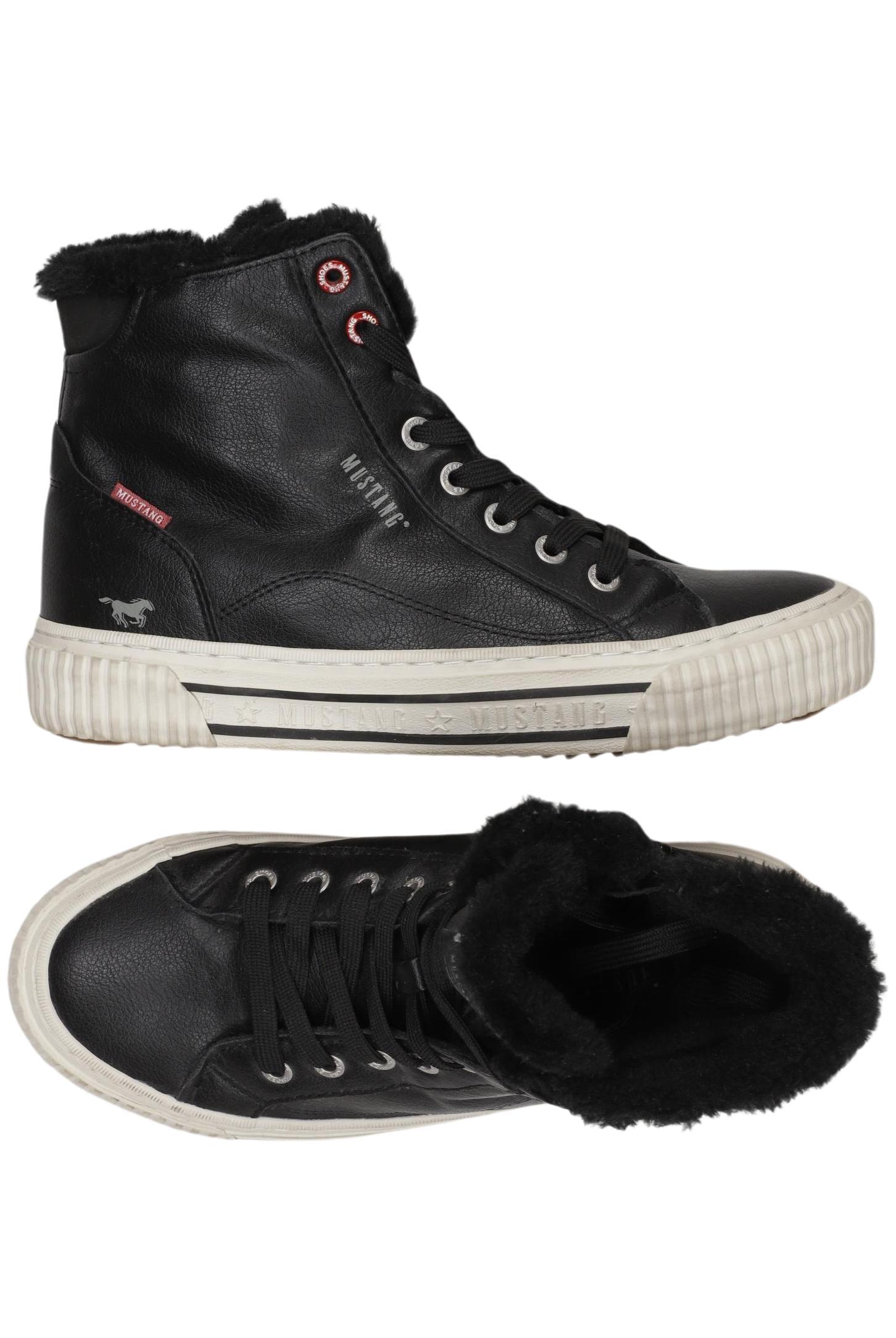

Mustang Damen Sneakers, schwarz, Gr. 38