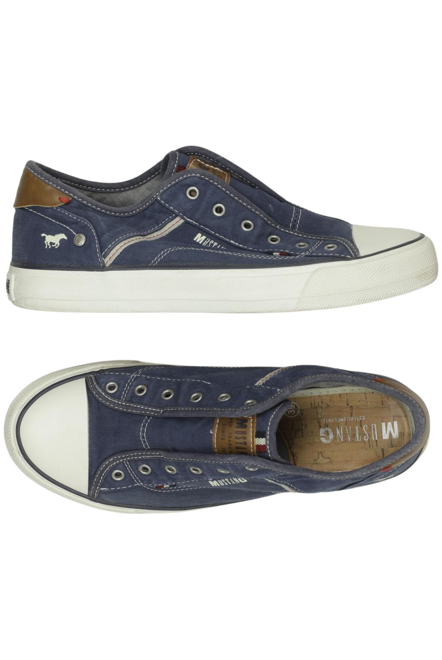 

Mustang Damen Sneakers, blau, Gr. 39