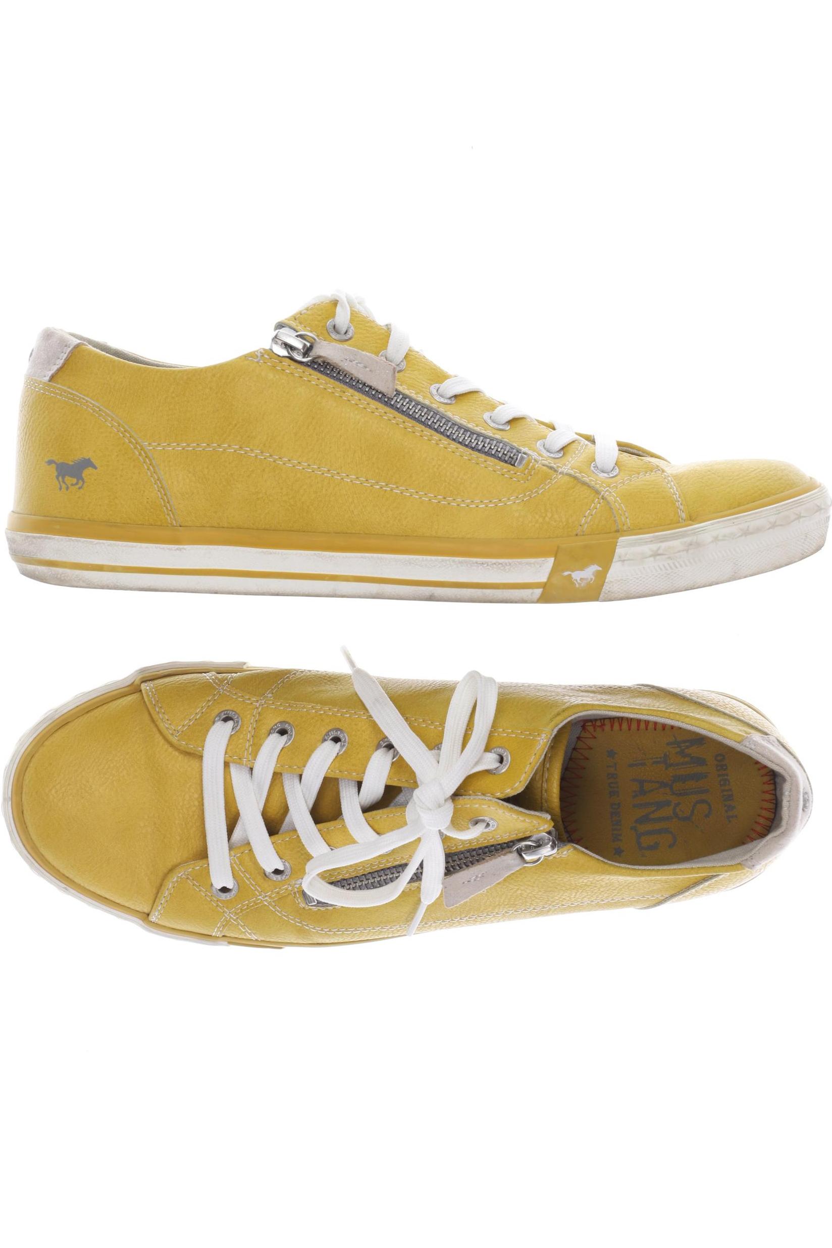 

MUSTANG Damen Sneakers, gelb