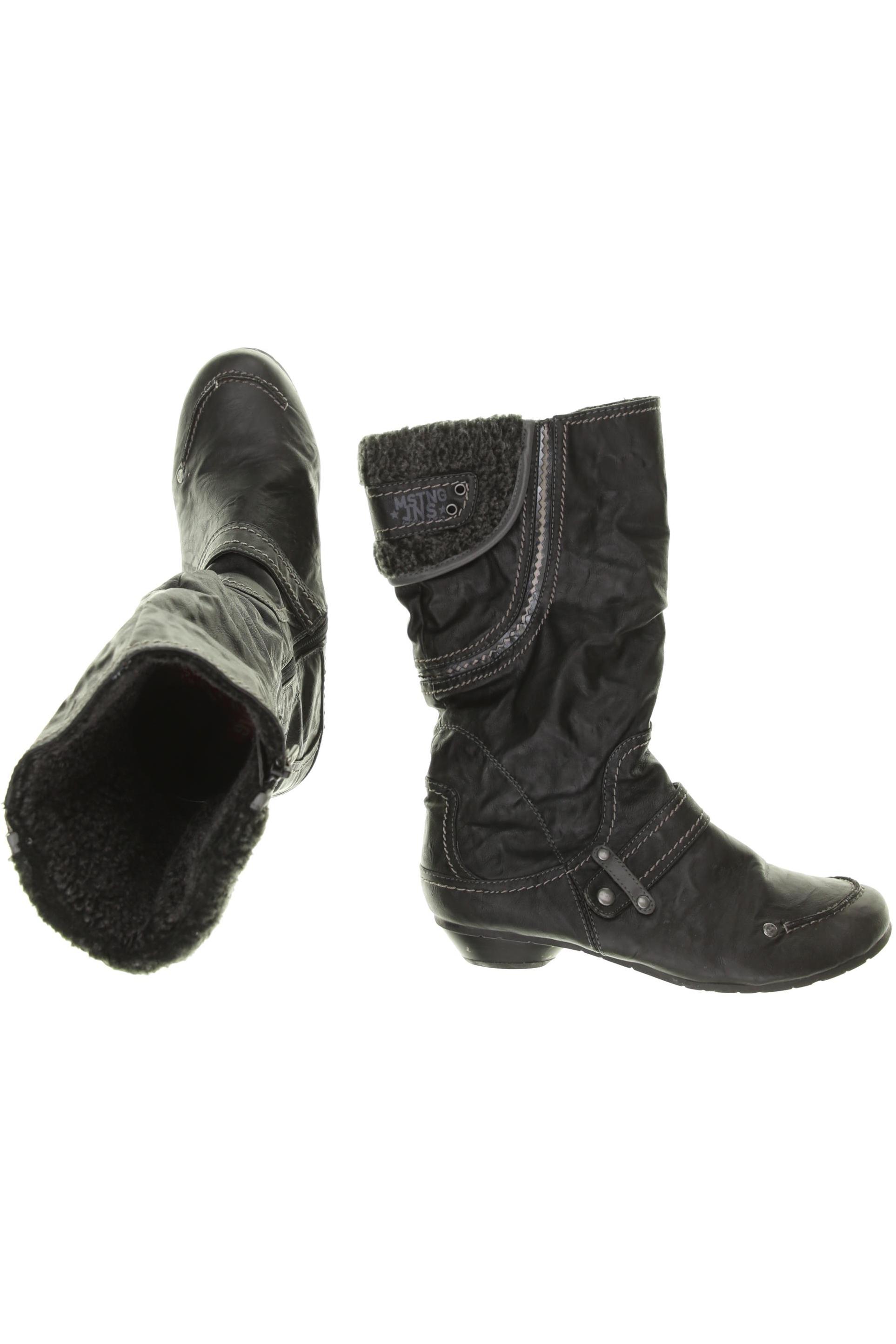 

Mustang Damen Stiefel, schwarz, Gr. 38