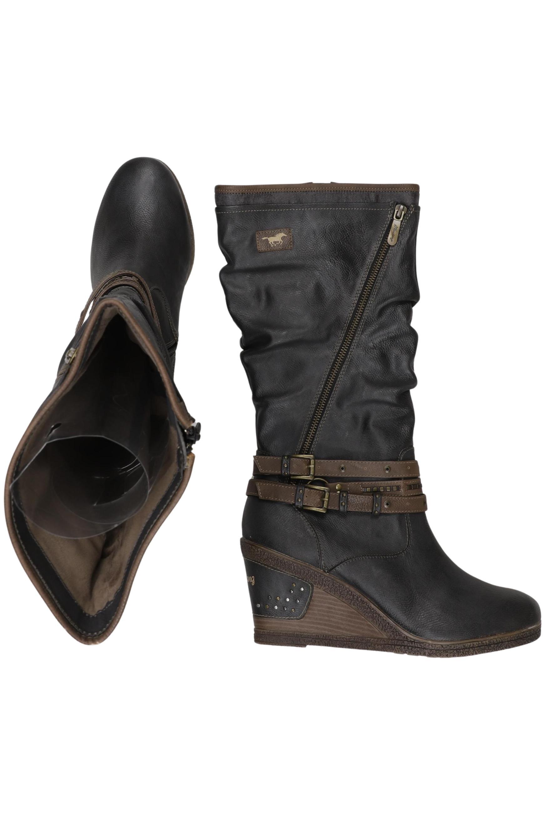 

Mustang Damen Stiefel, grau, Gr. 43