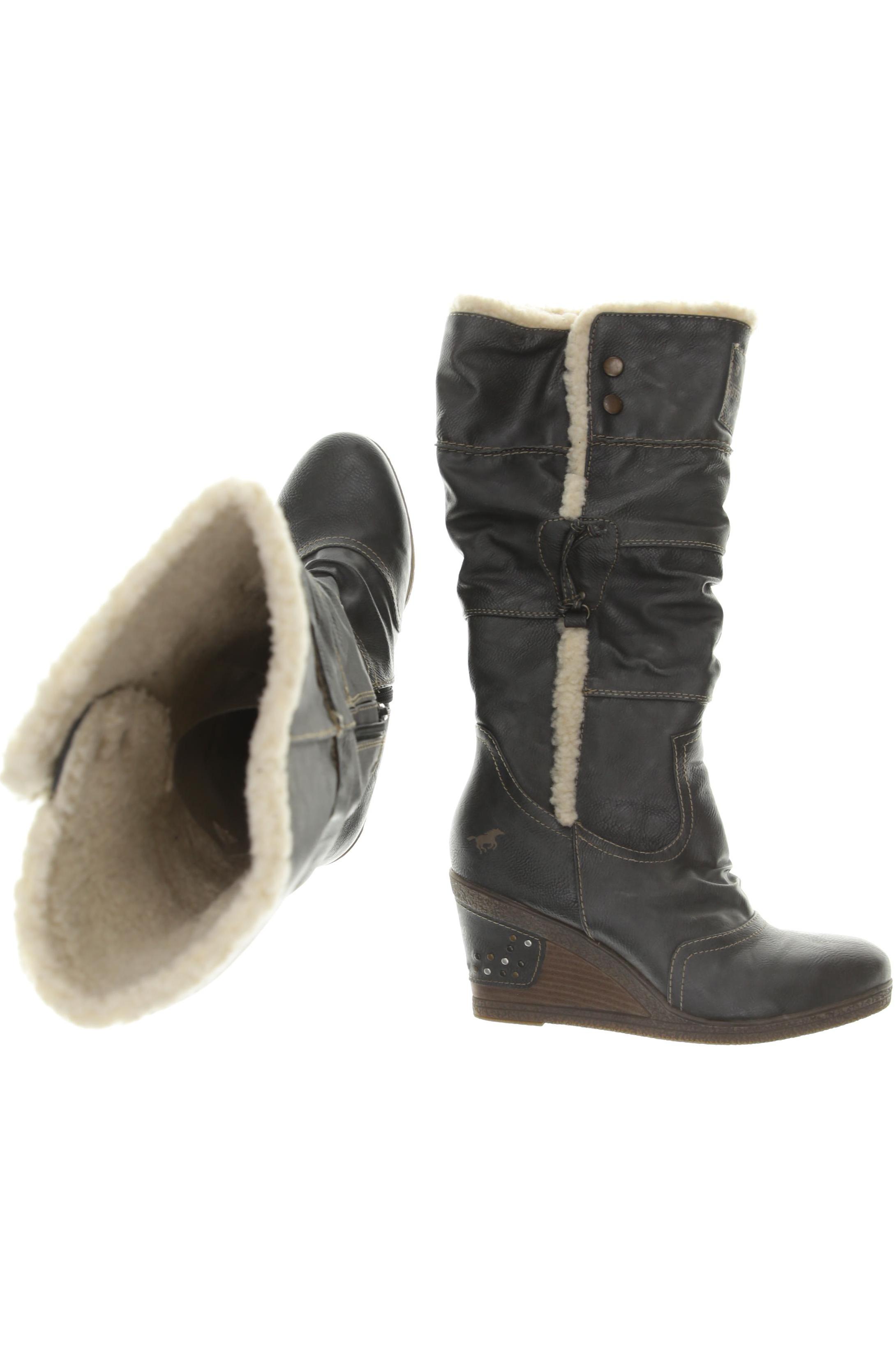 

Mustang Damen Stiefel, grau, Gr. 39