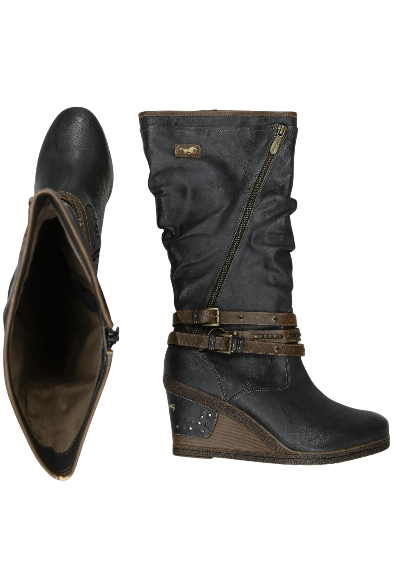 

Mustang Damen Stiefel, grau, Gr. 44
