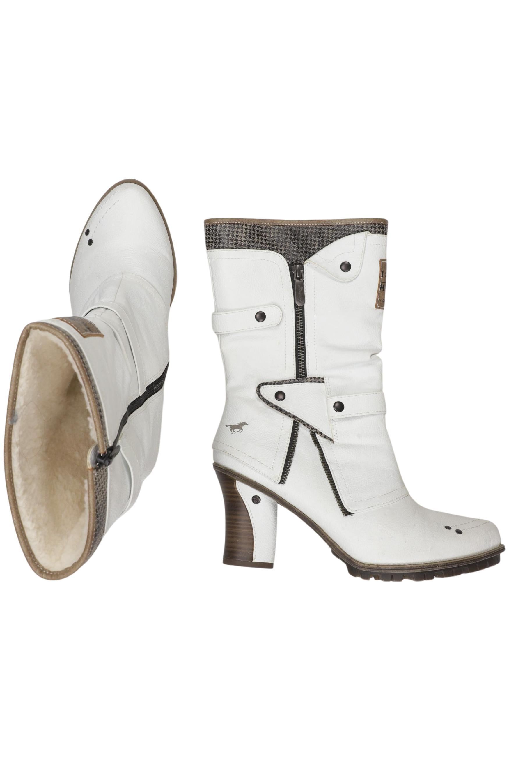 

Mustang Damen Stiefel, weiß, Gr. 42