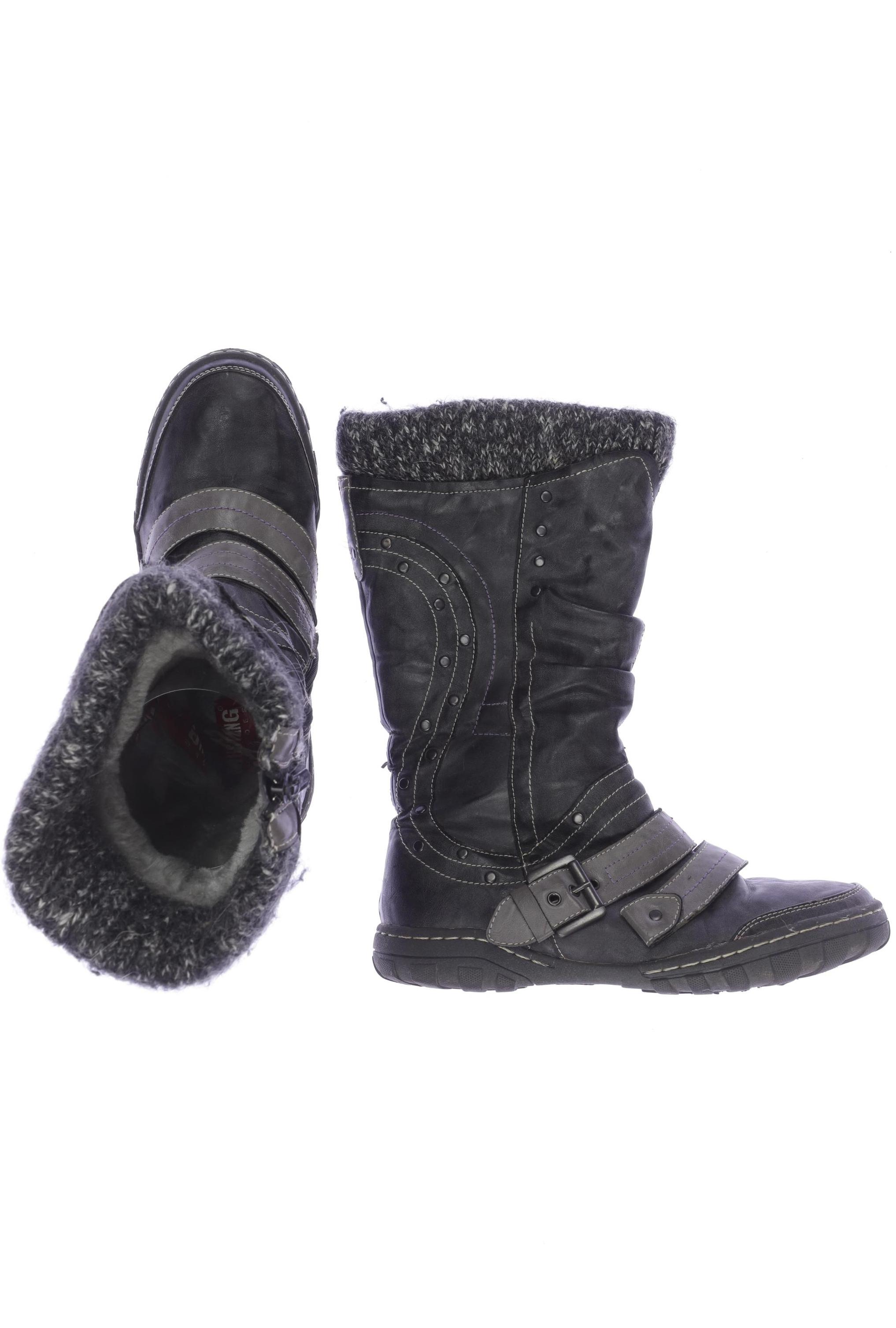 

Mustang Damen Stiefel, grau, Gr. 38