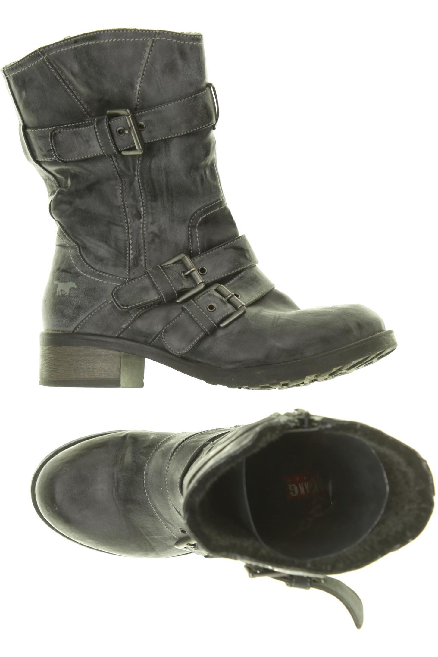 

Mustang Damen Stiefel, grau, Gr. 39