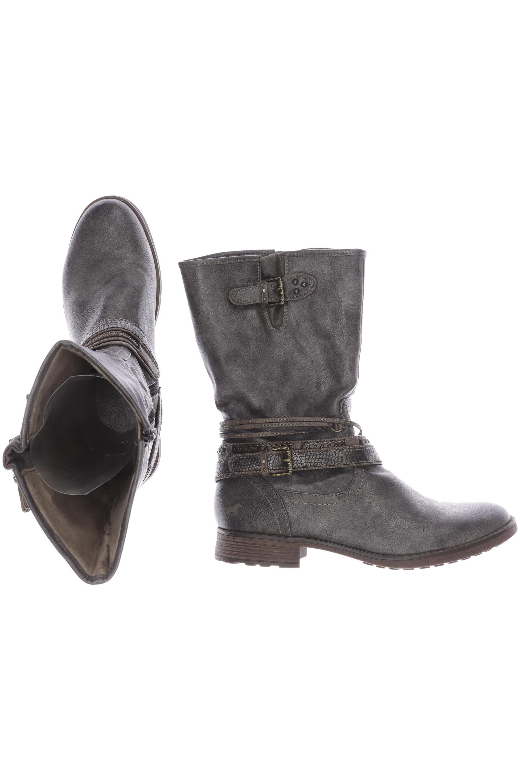 

Mustang Damen Stiefel, grau, Gr. 42