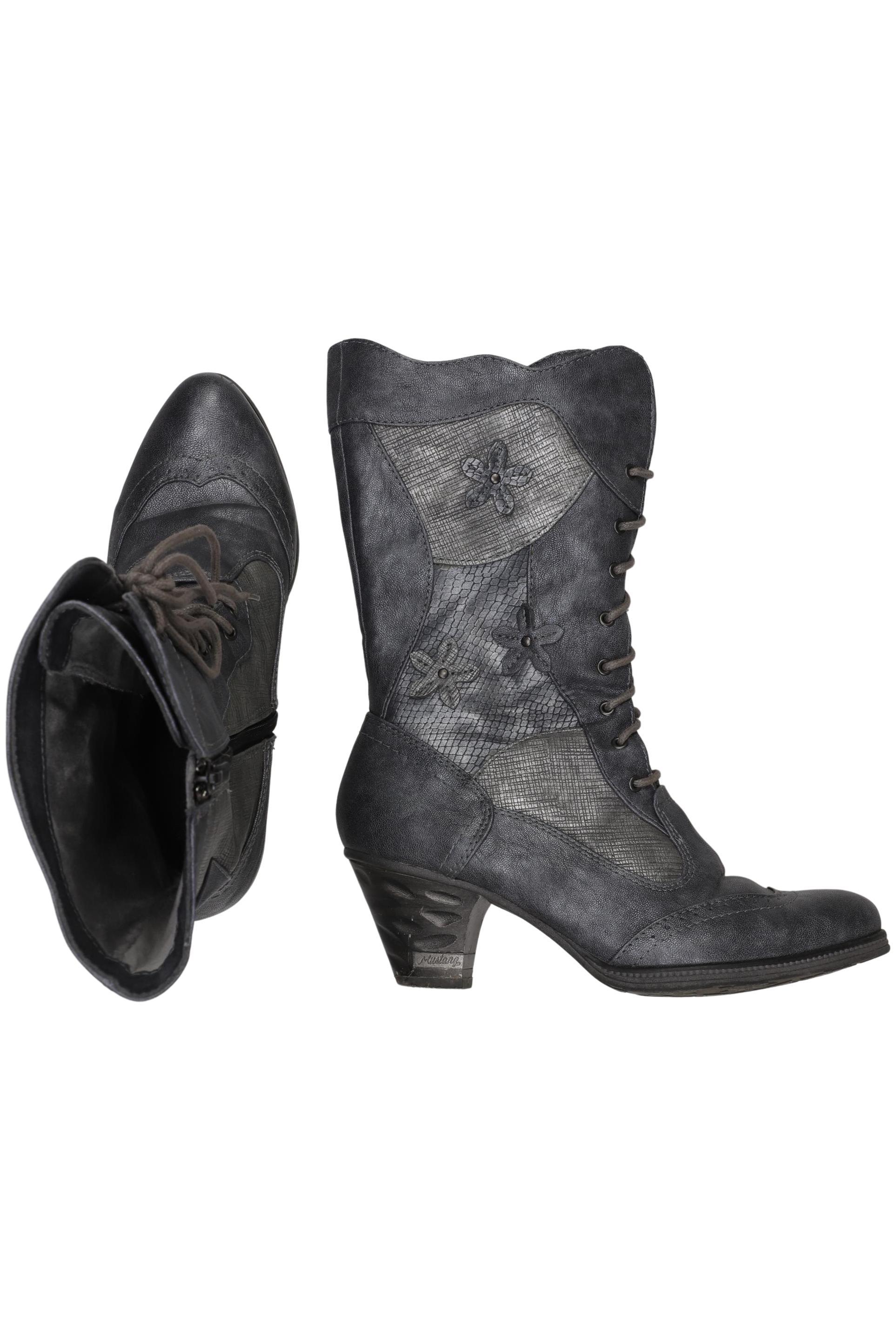 

Mustang Damen Stiefel, grau, Gr. 39
