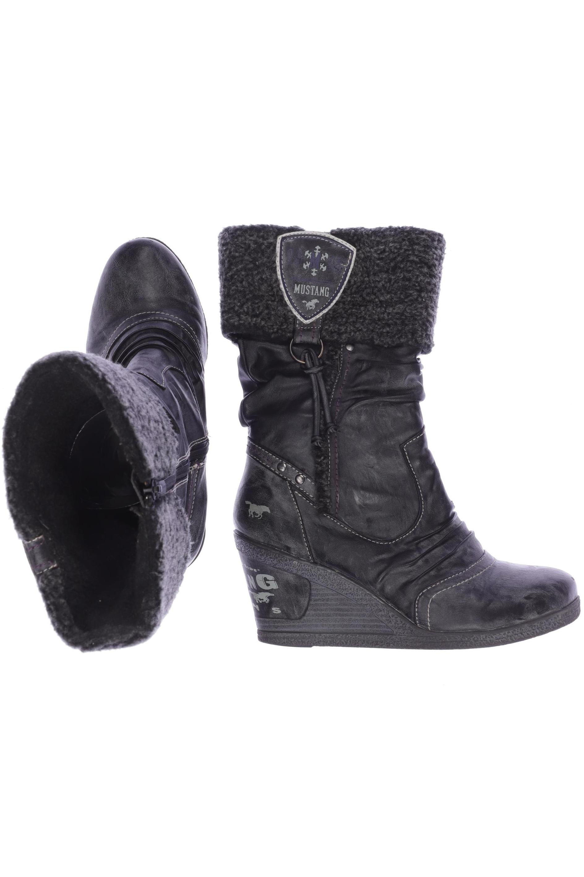 

Mustang Damen Stiefel, grau, Gr. 39