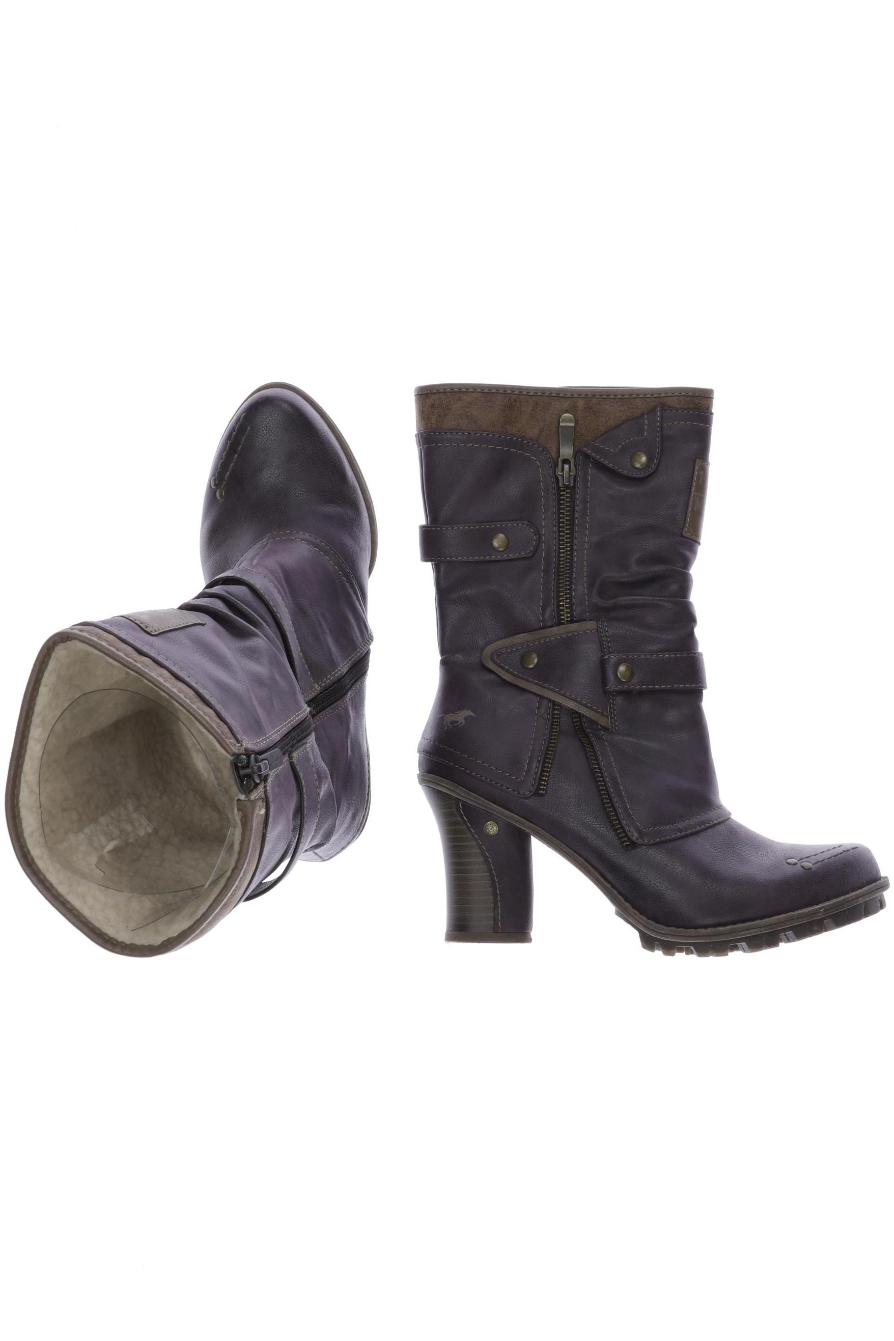 

Mustang Damen Stiefel, flieder, Gr. 40
