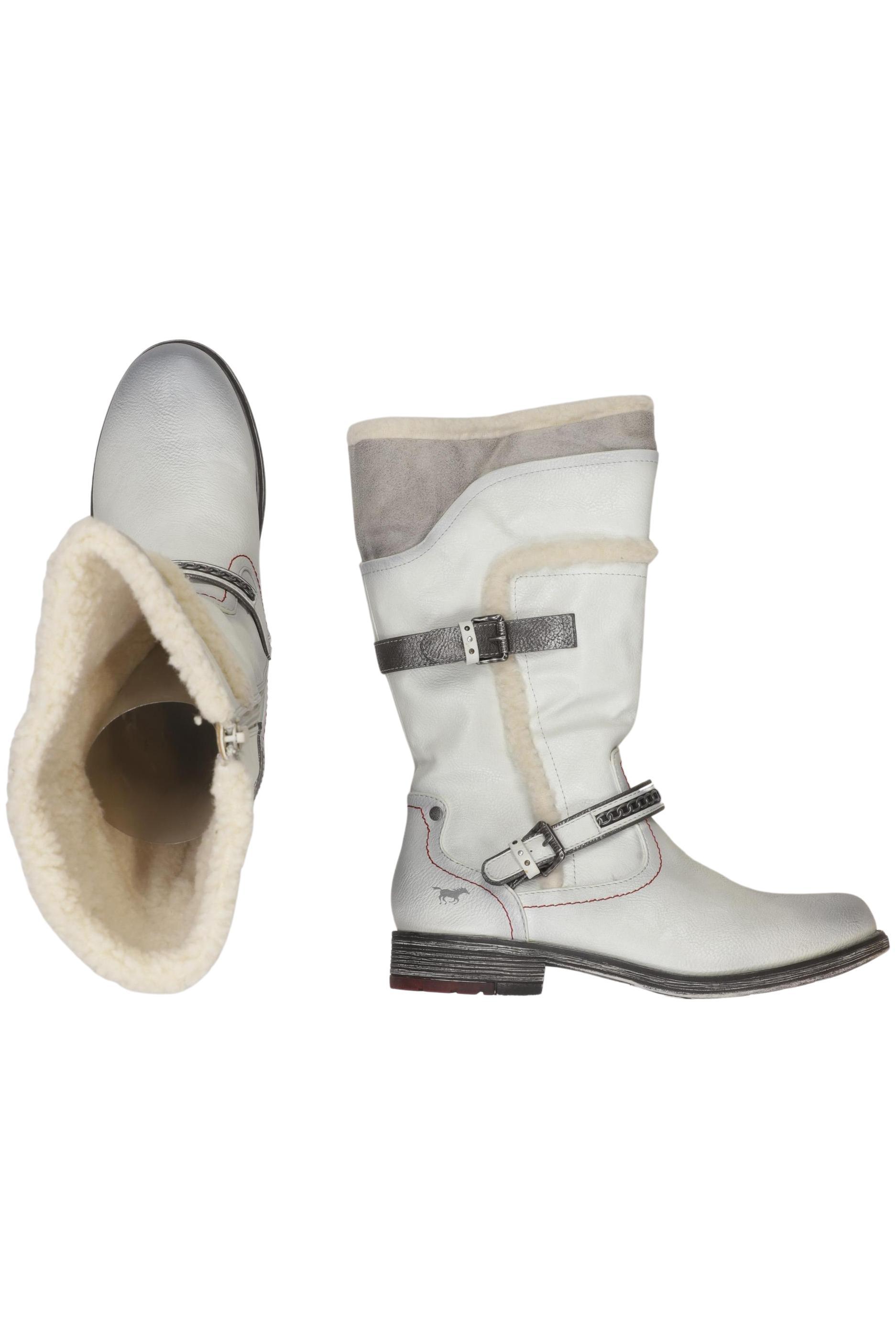

Mustang Damen Stiefel, weiß, Gr. 41