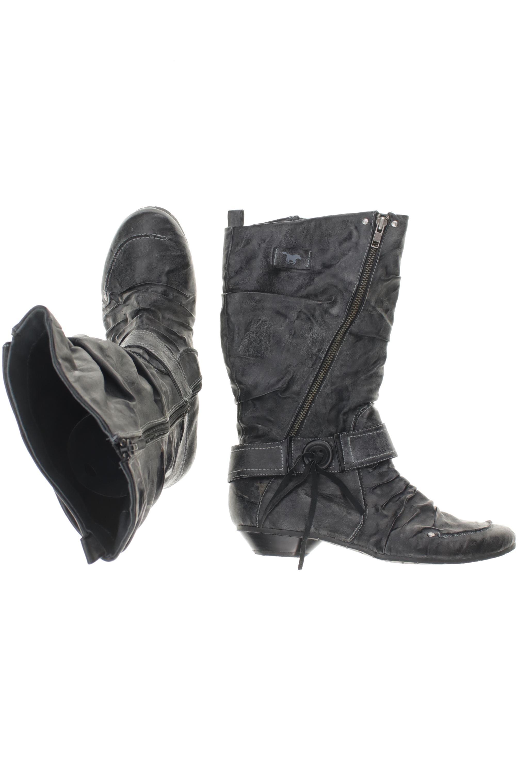 

Mustang Damen Stiefel, grau, Gr. 41